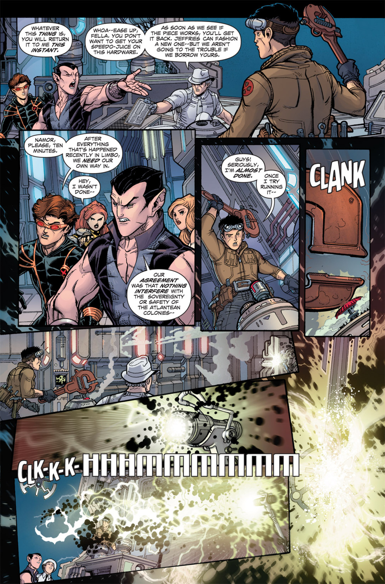 Read online X-Men/Steve Rogers: Escape From the Negative Zone comic -  Issue # TPB - 9