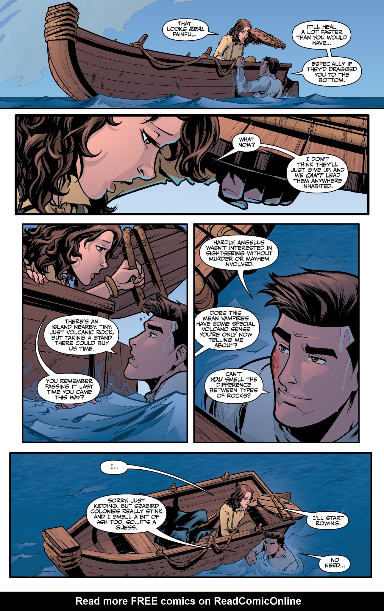 Read online Angel Season 11 comic -  Issue #8 - 8