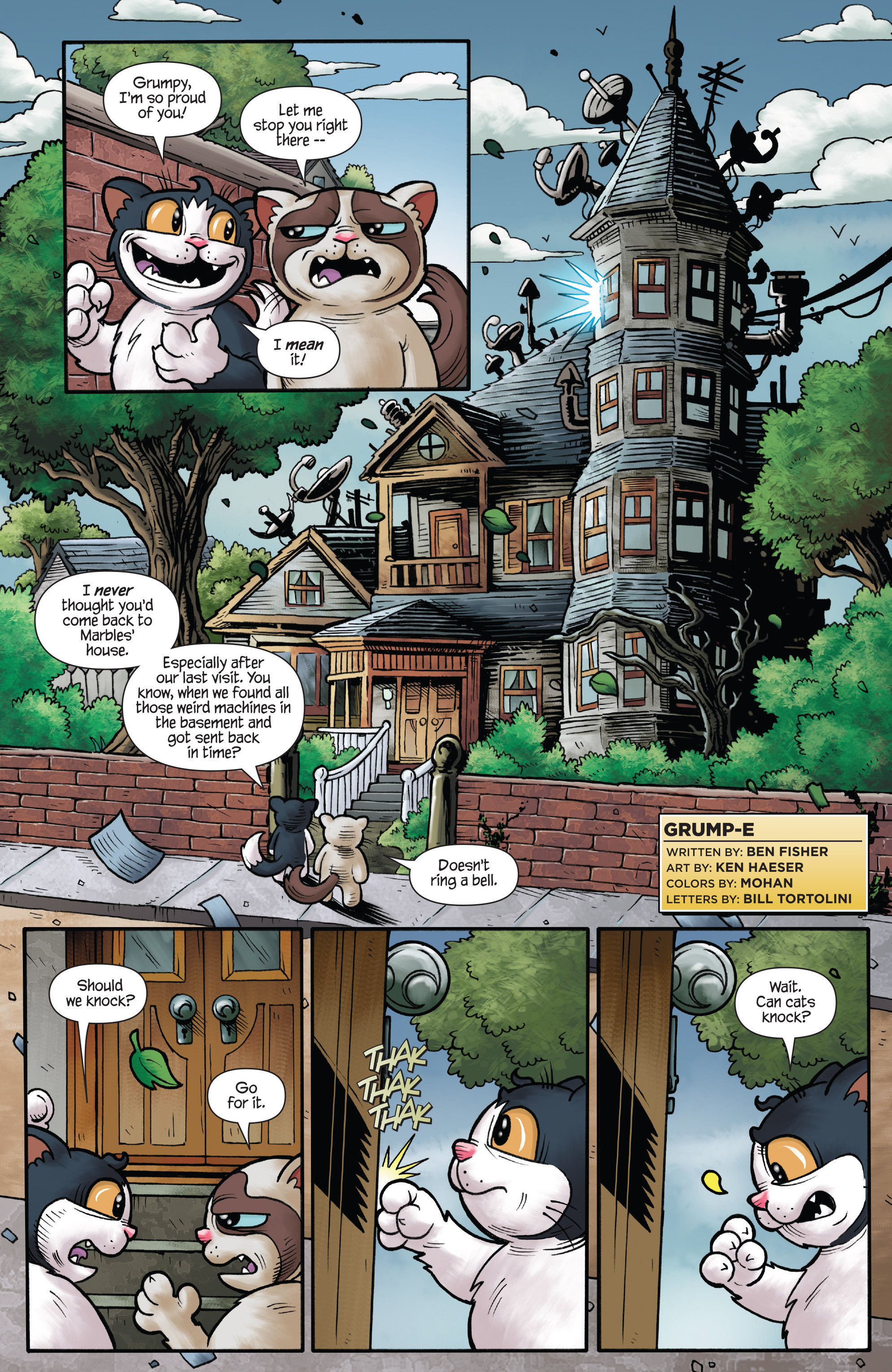 Read online Grumpy Cat & Pokey comic -  Issue #5 - 13