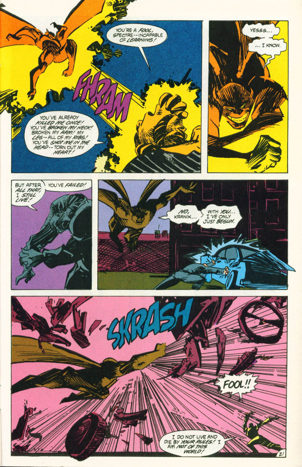 Read online The Spectre (1987) comic -  Issue #20 - 22