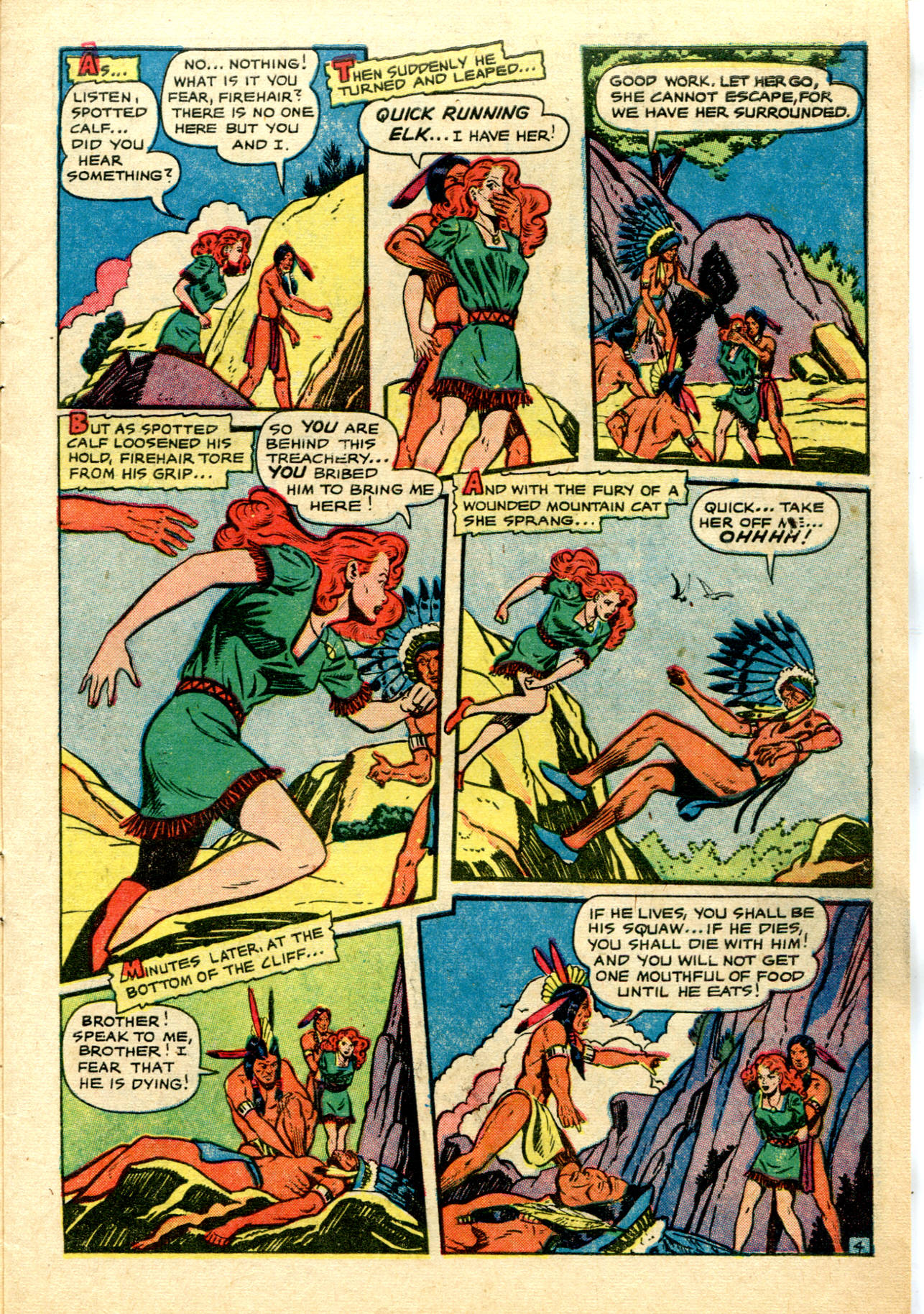Read online Firehair (1951) comic -  Issue #10 - 7