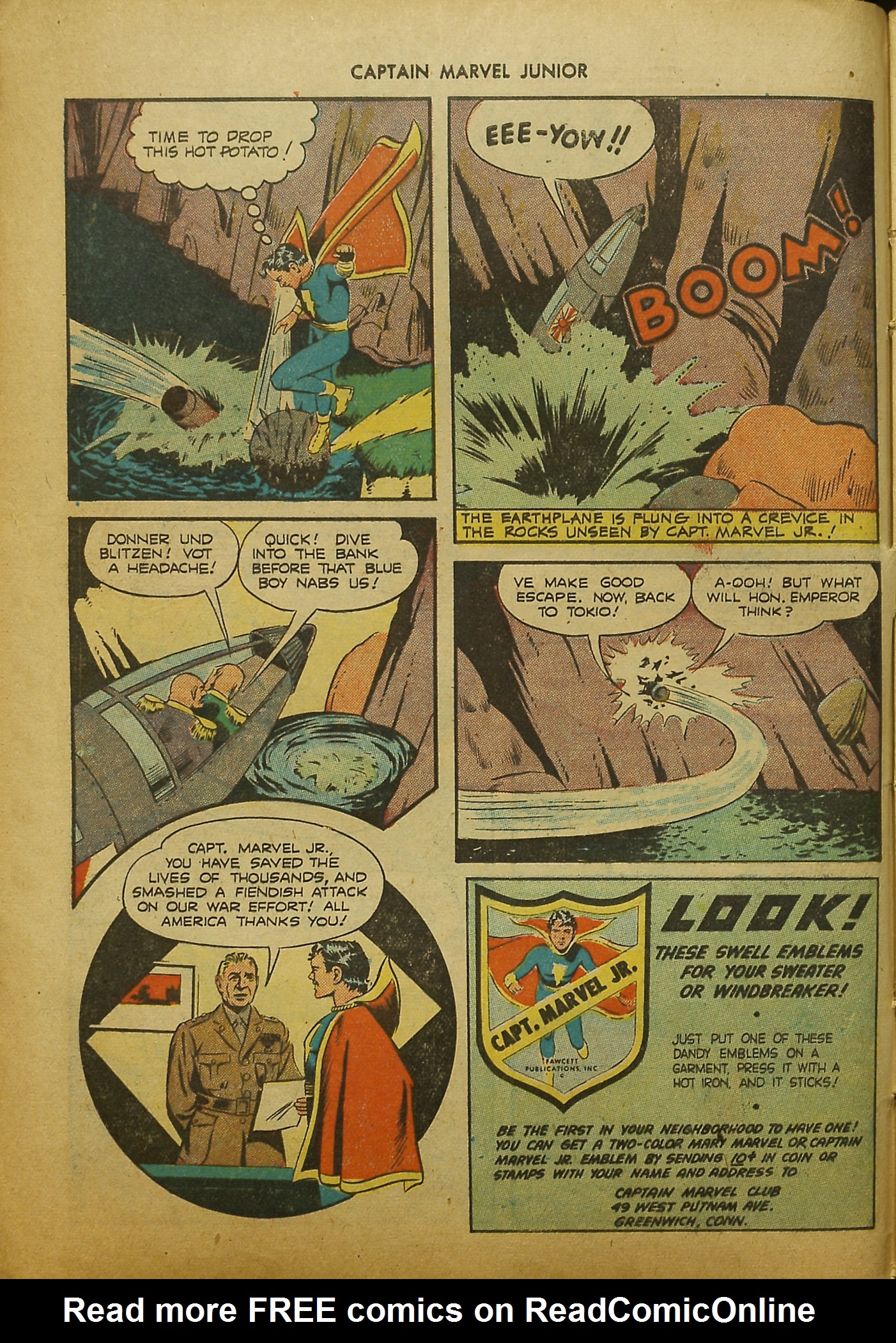 Read online Captain Marvel, Jr. comic -  Issue #19 - 12