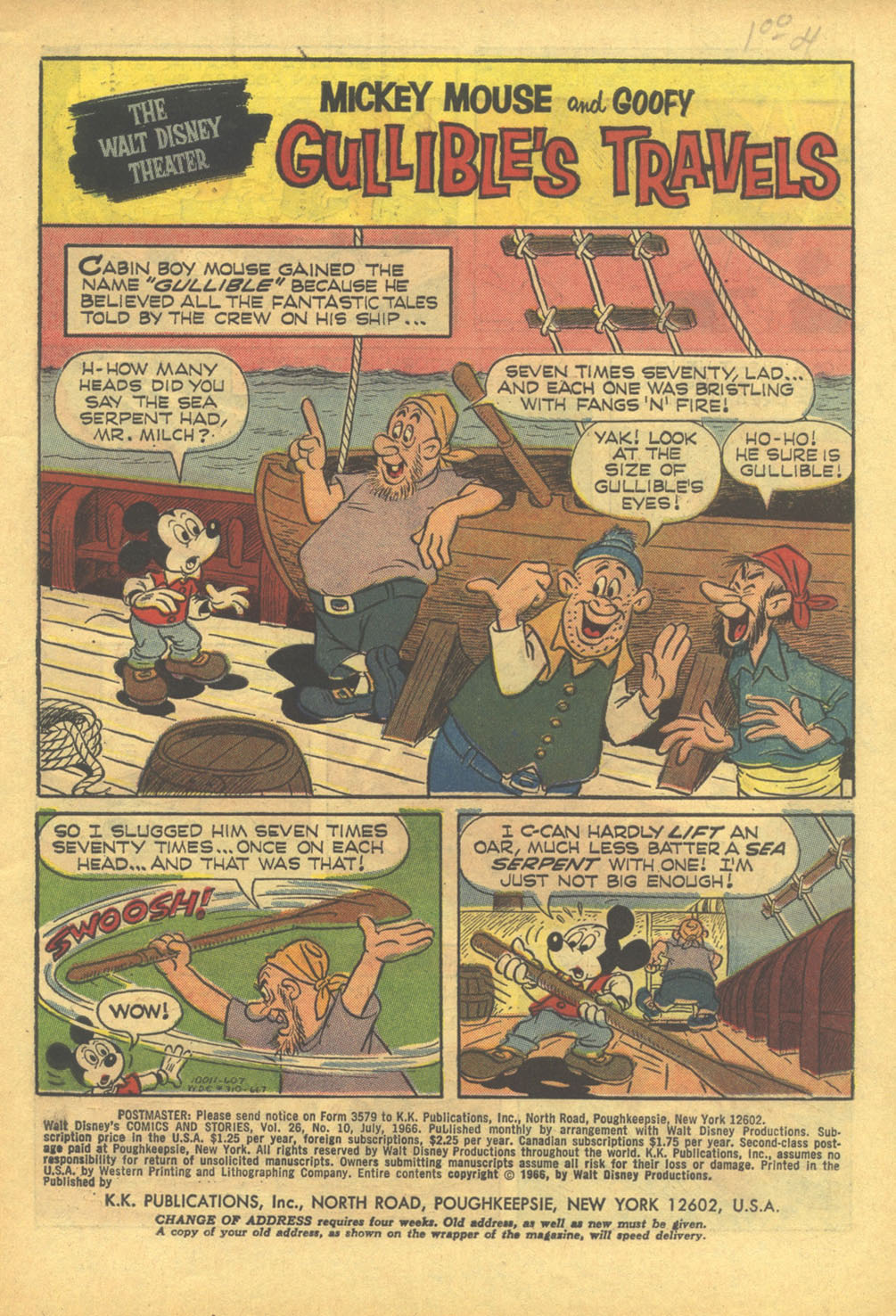 Read online Walt Disney's Comics and Stories comic -  Issue #310 - 3