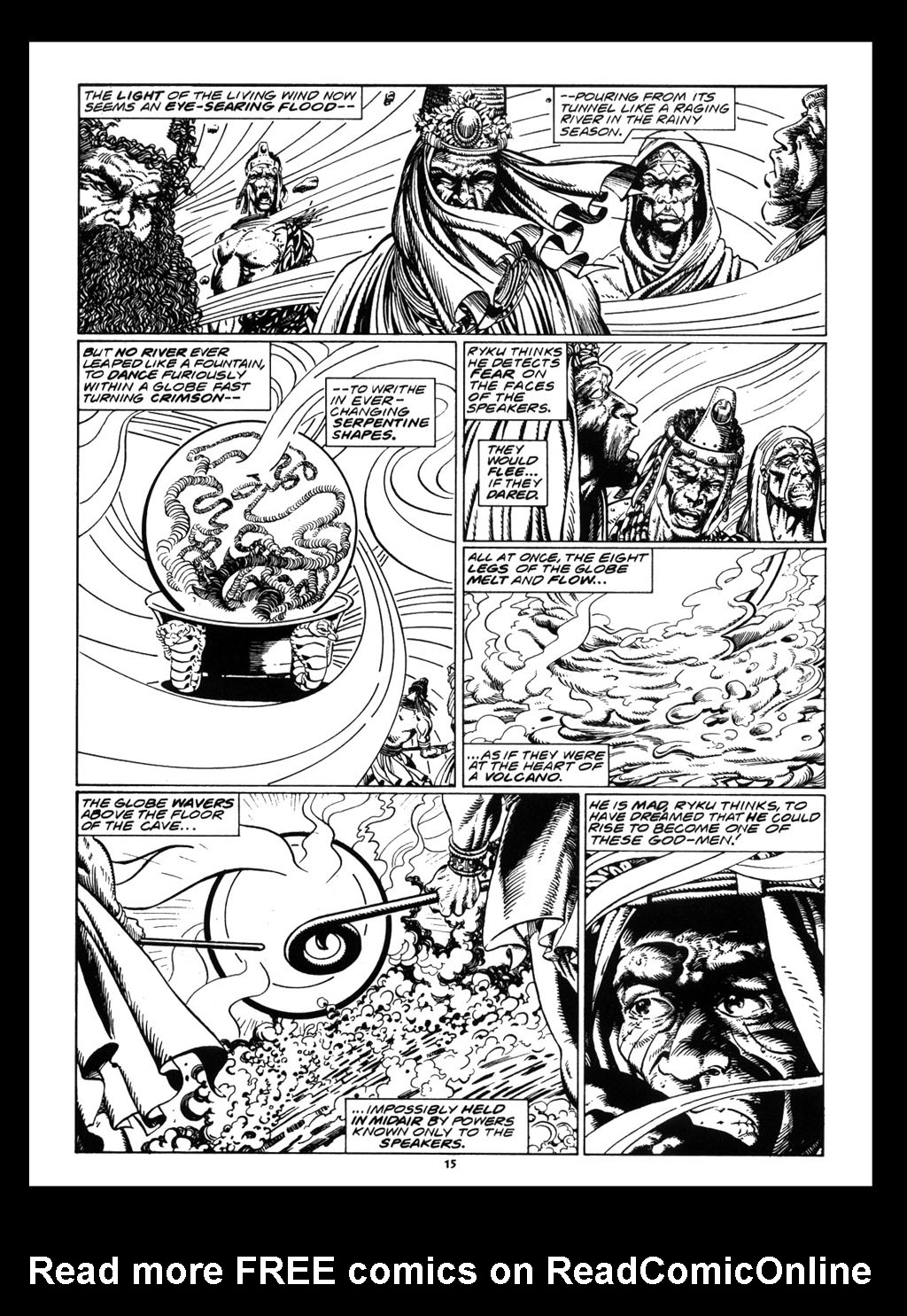 The Savage Sword Of Conan issue 212 - Page 17