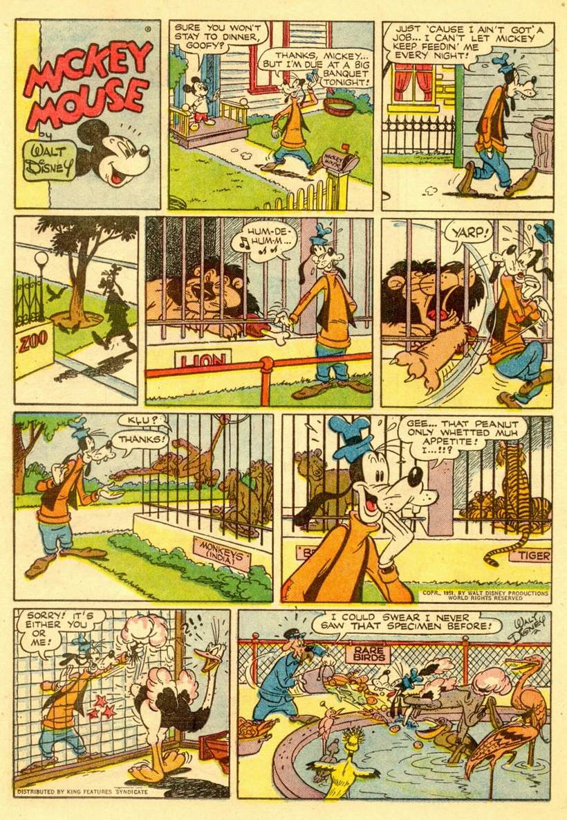 Read online Walt Disney's Comics and Stories comic -  Issue #154 - 34