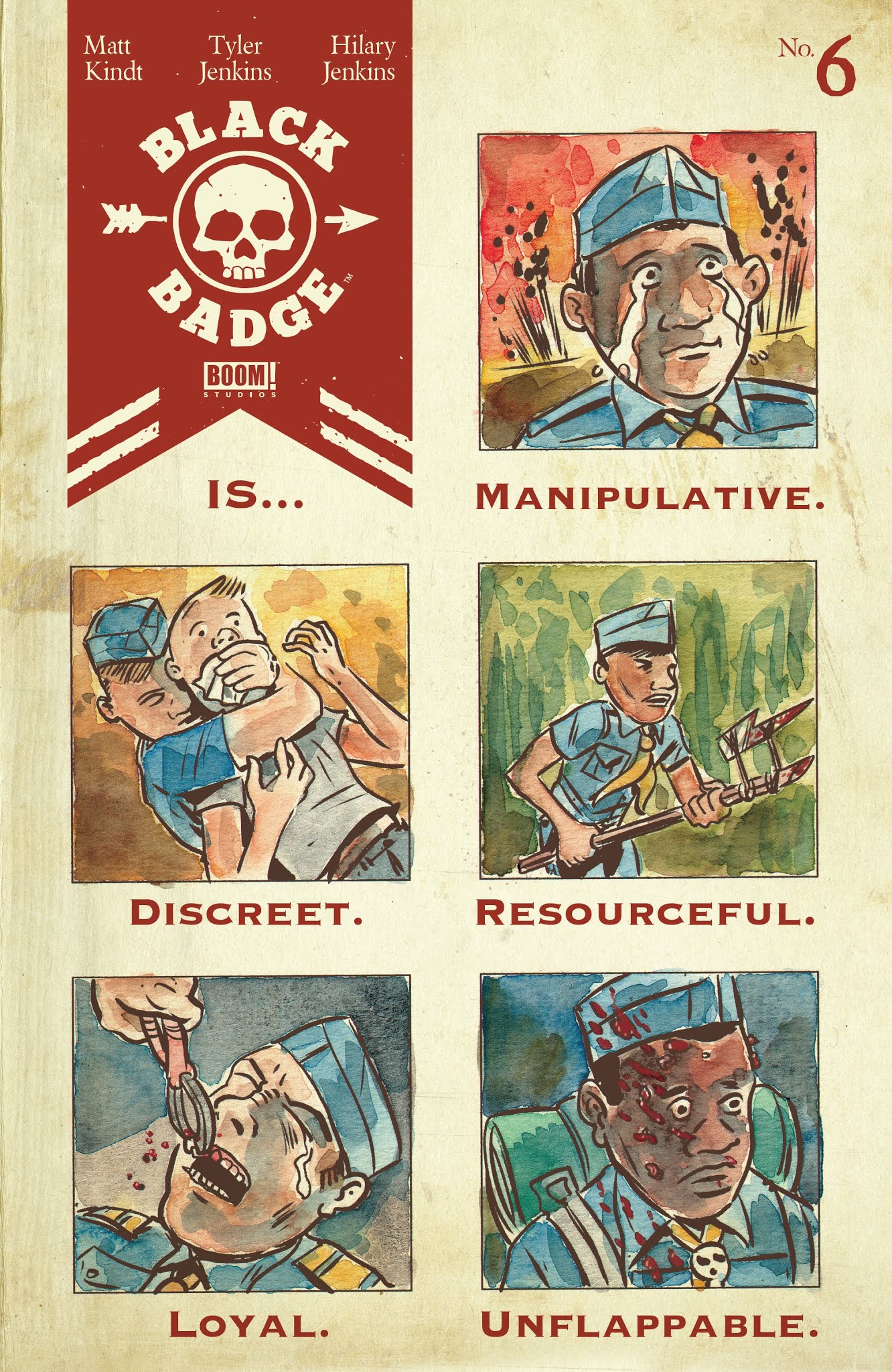 Read online Black Badge comic -  Issue #6 - 1