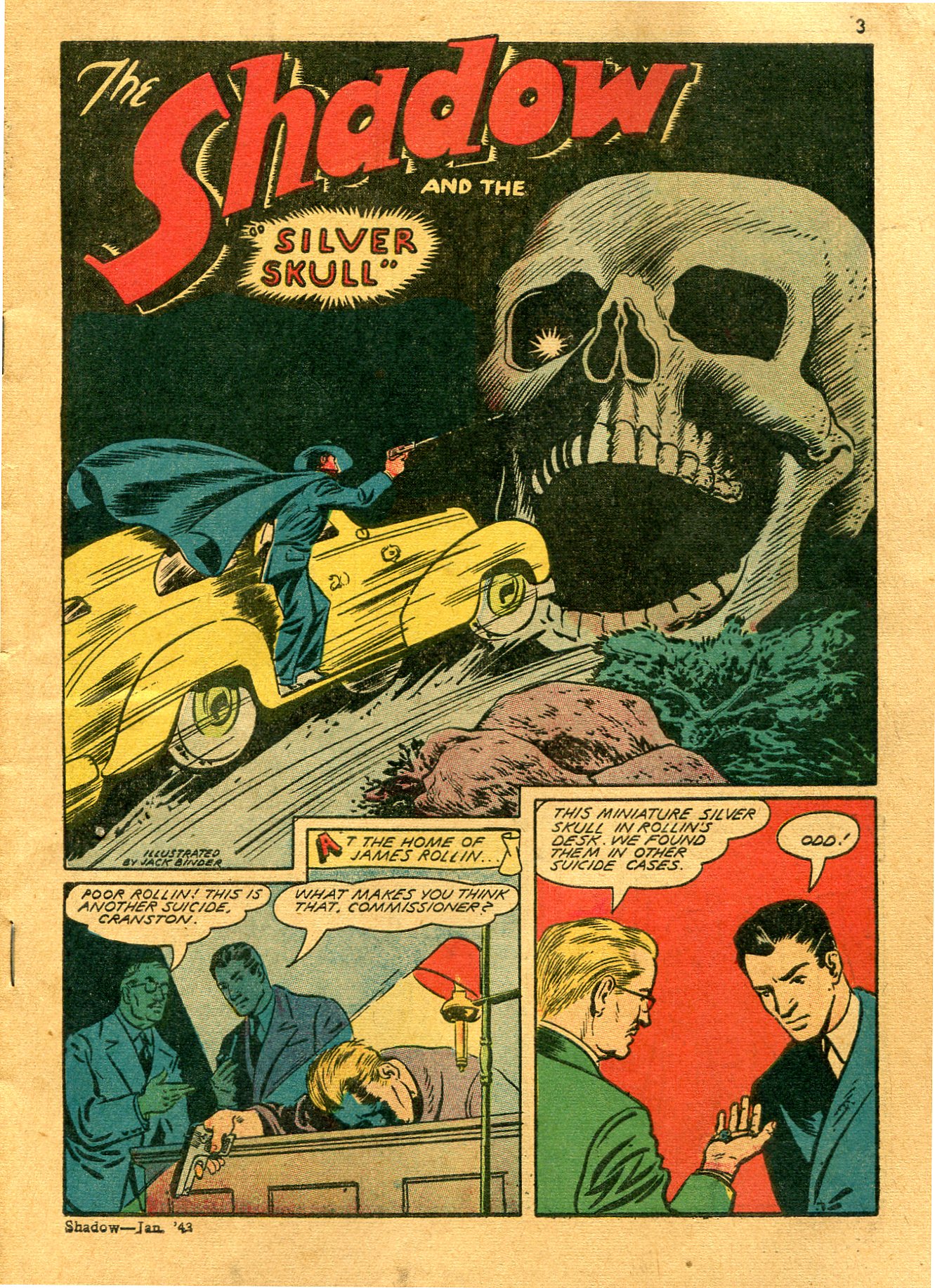 Read online Shadow Comics comic -  Issue #22 - 3