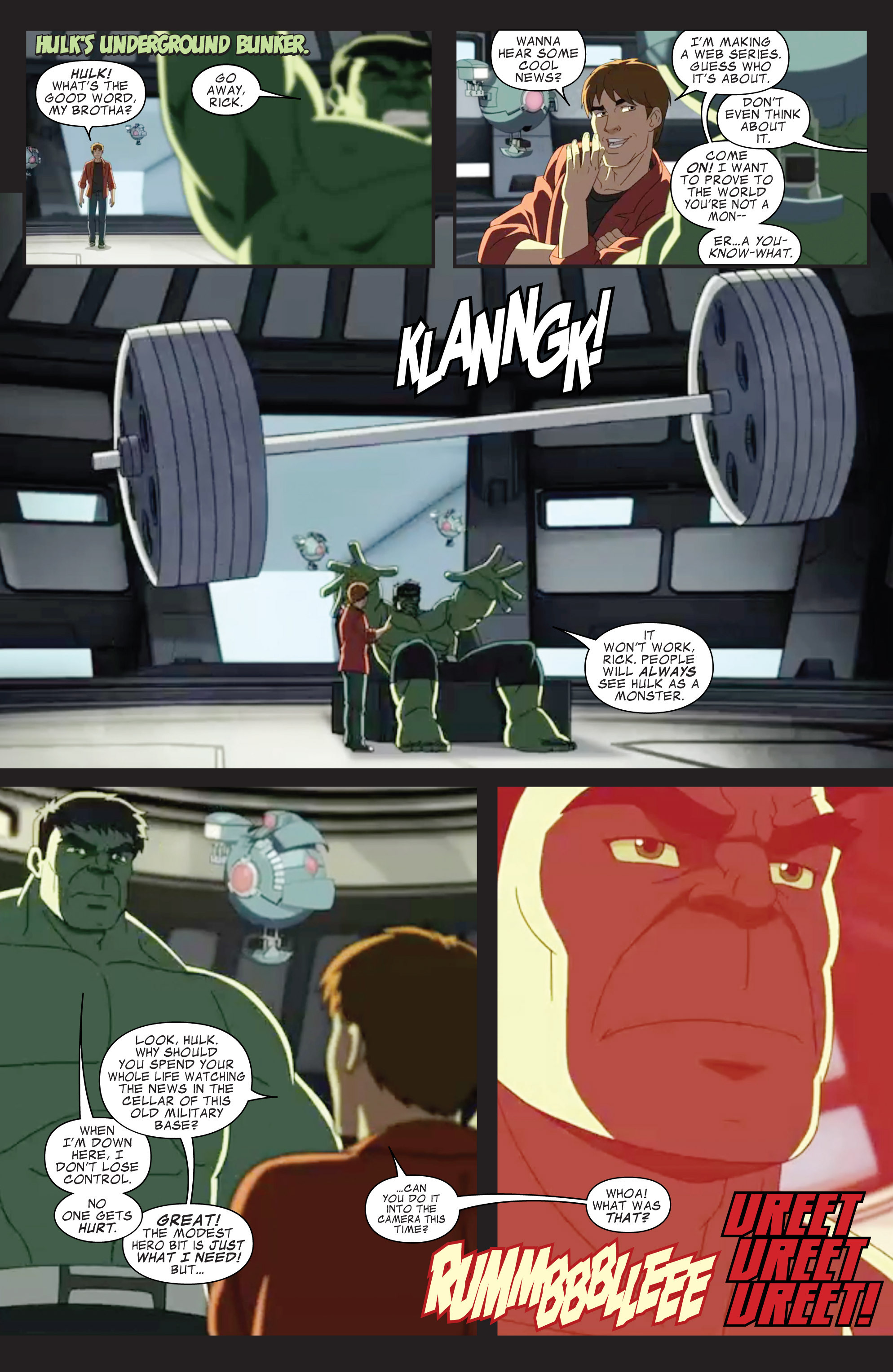 Read online Marvel Universe Hulk: Agents of S.M.A.S.H. comic -  Issue #1 - 4