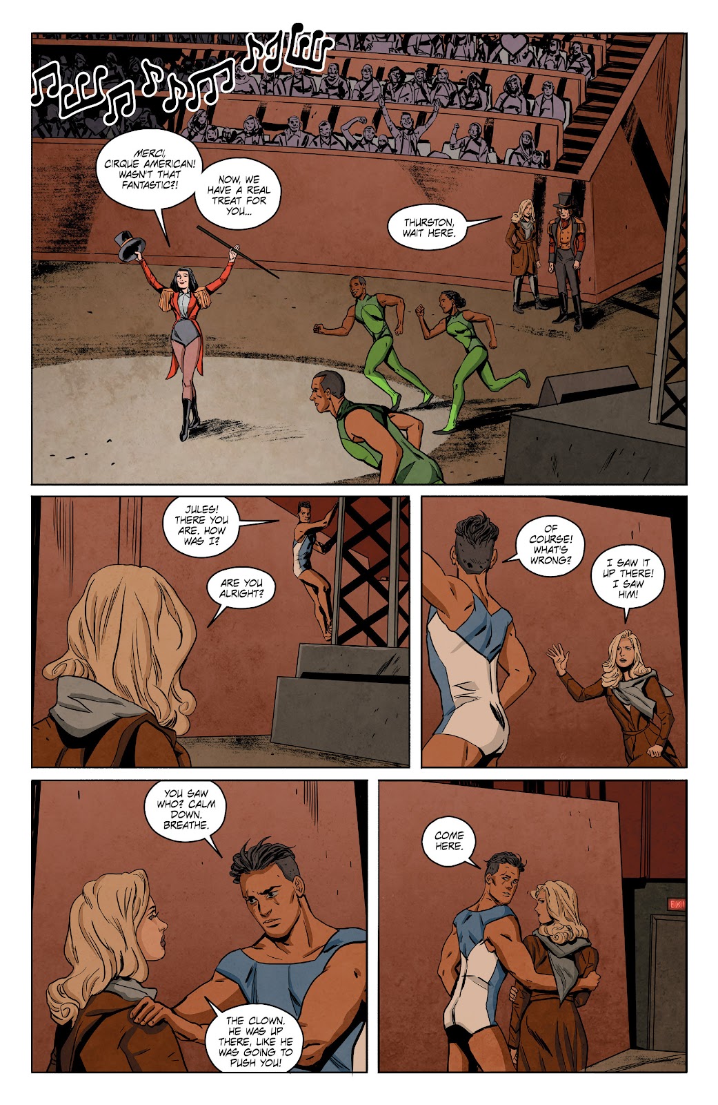 Girl Over Paris (The Cirque American Series) issue 2 - Page 9