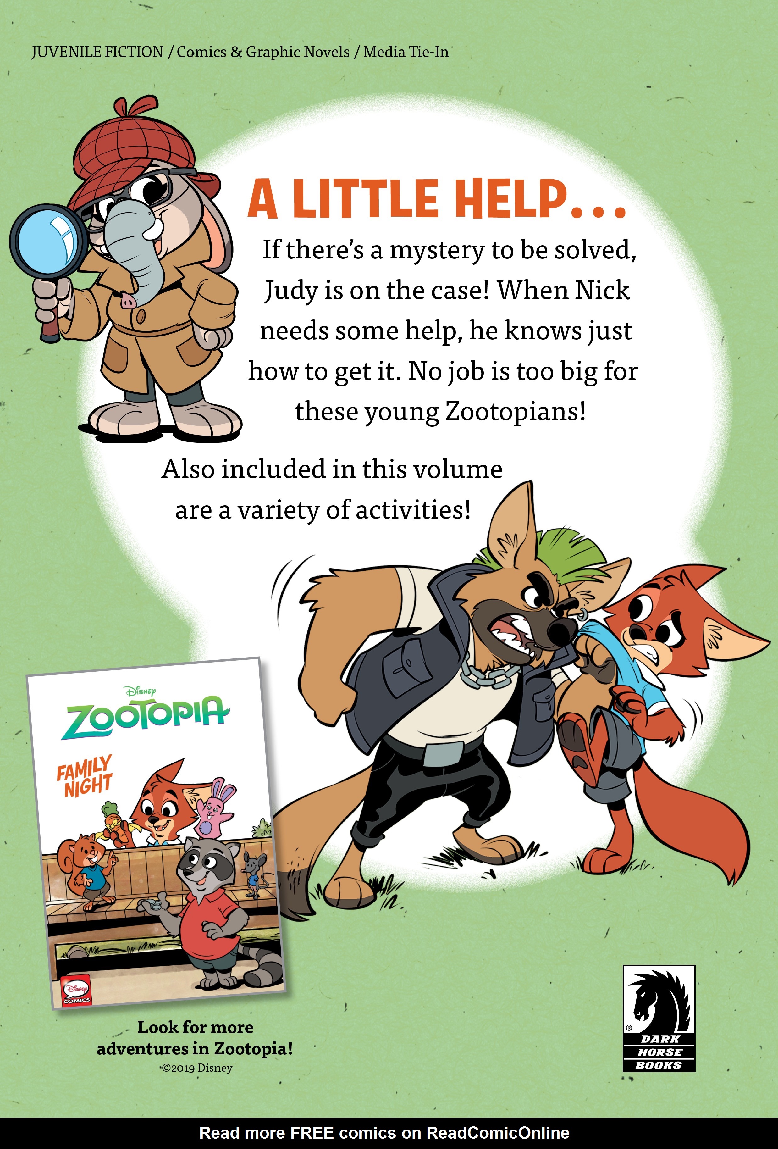 Read online Zootopia: A Hard Day's Work comic -  Issue # Full - 46