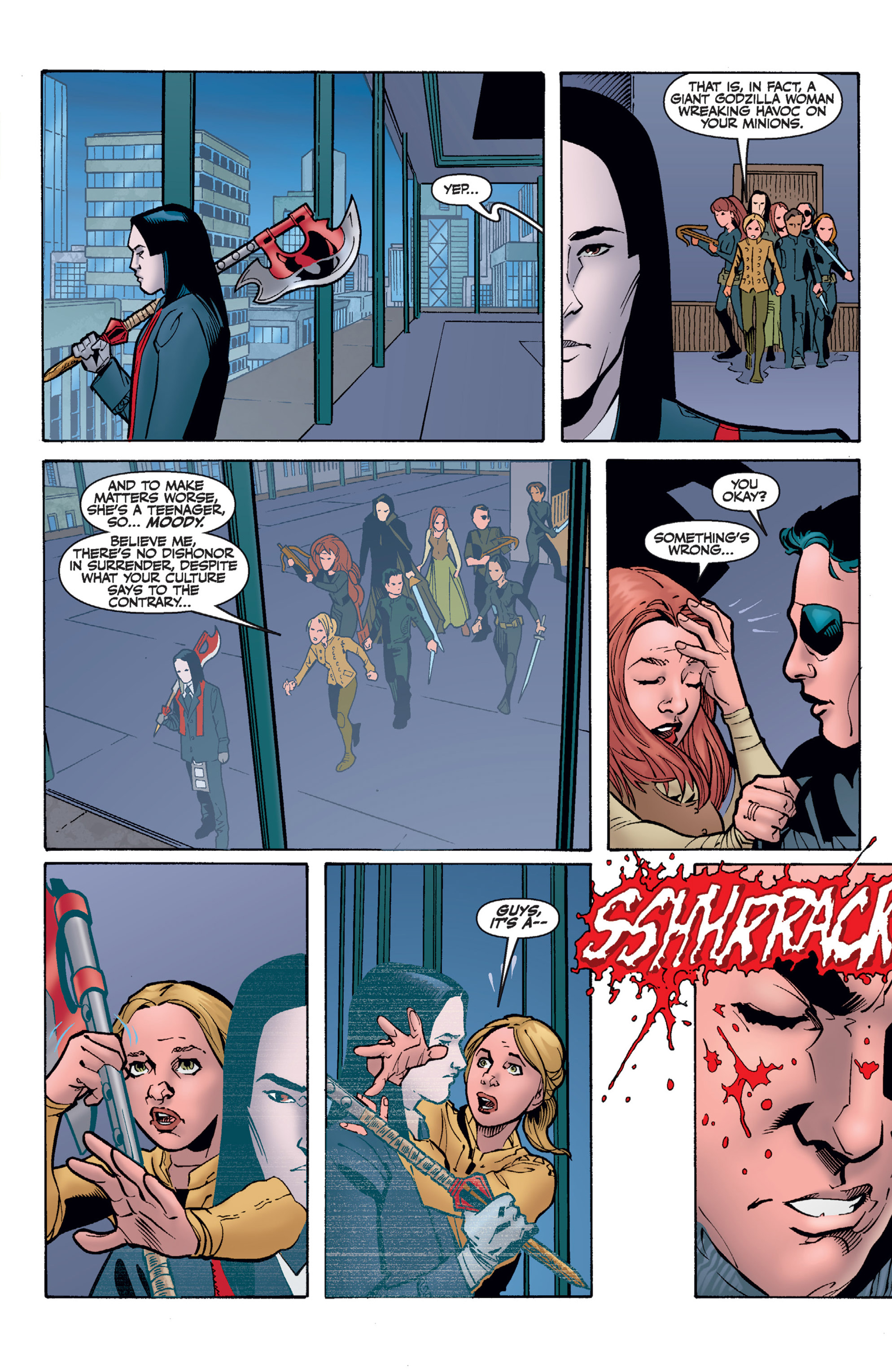 Read online Buffy the Vampire Slayer Season Eight comic -  Issue # _TPB 3 - Wolves at the Gate - 97