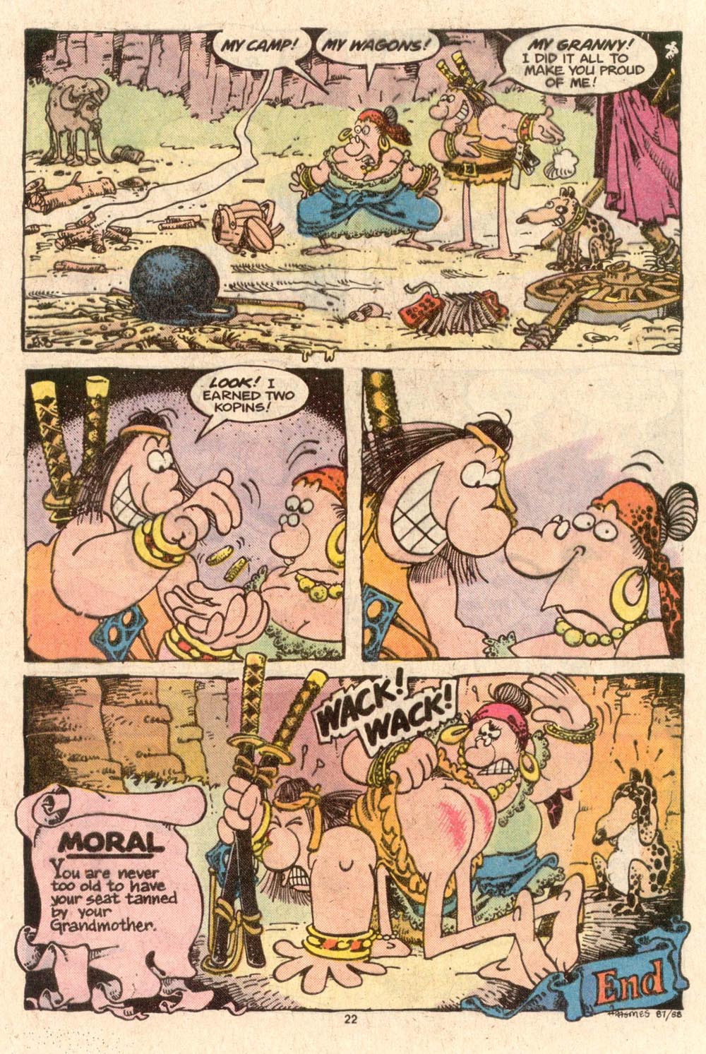 Read online Sergio Aragonés Groo the Wanderer comic -  Issue #41 - 26