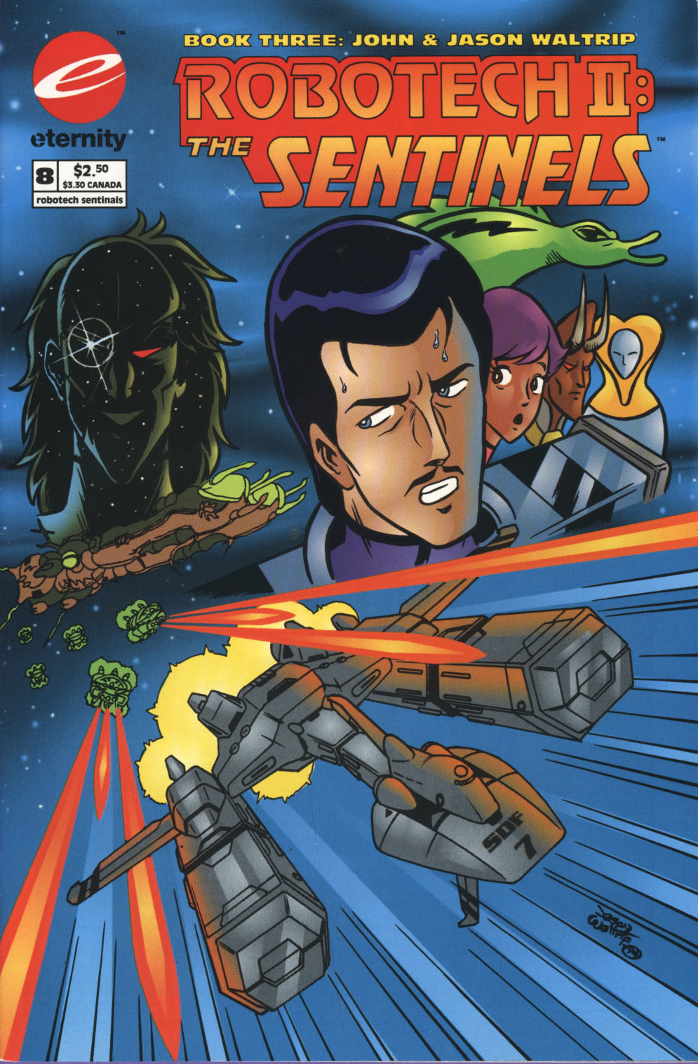 <{ $series->title }} issue Robotech II: The Sentinels Book 3 Issue #8 - Page 1