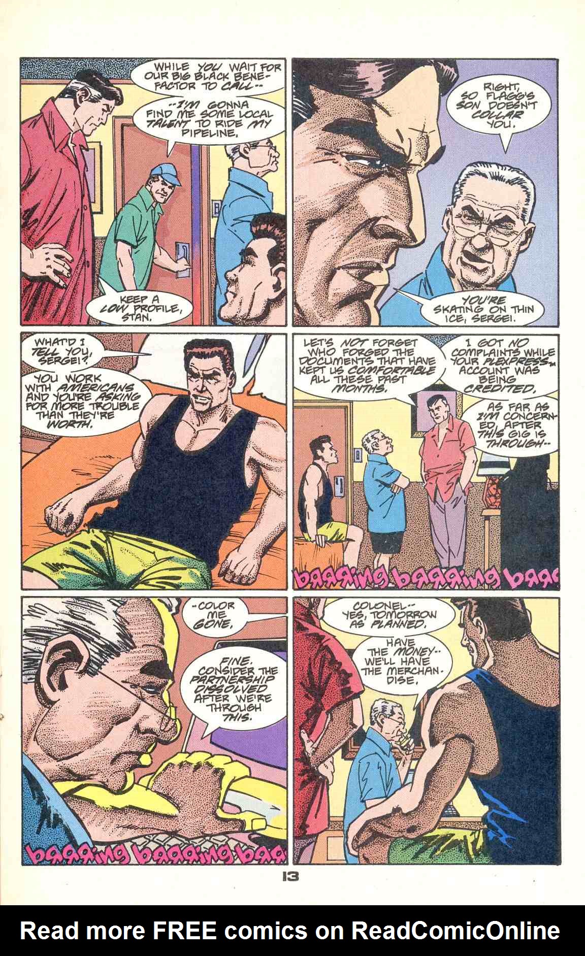 Read online Howard Chaykin's American Flagg comic -  Issue #7 - 17