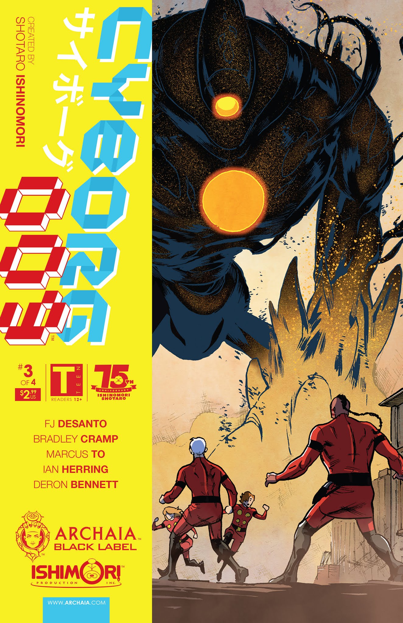 Read online Cyborg 009 comic -  Issue #3 - 1