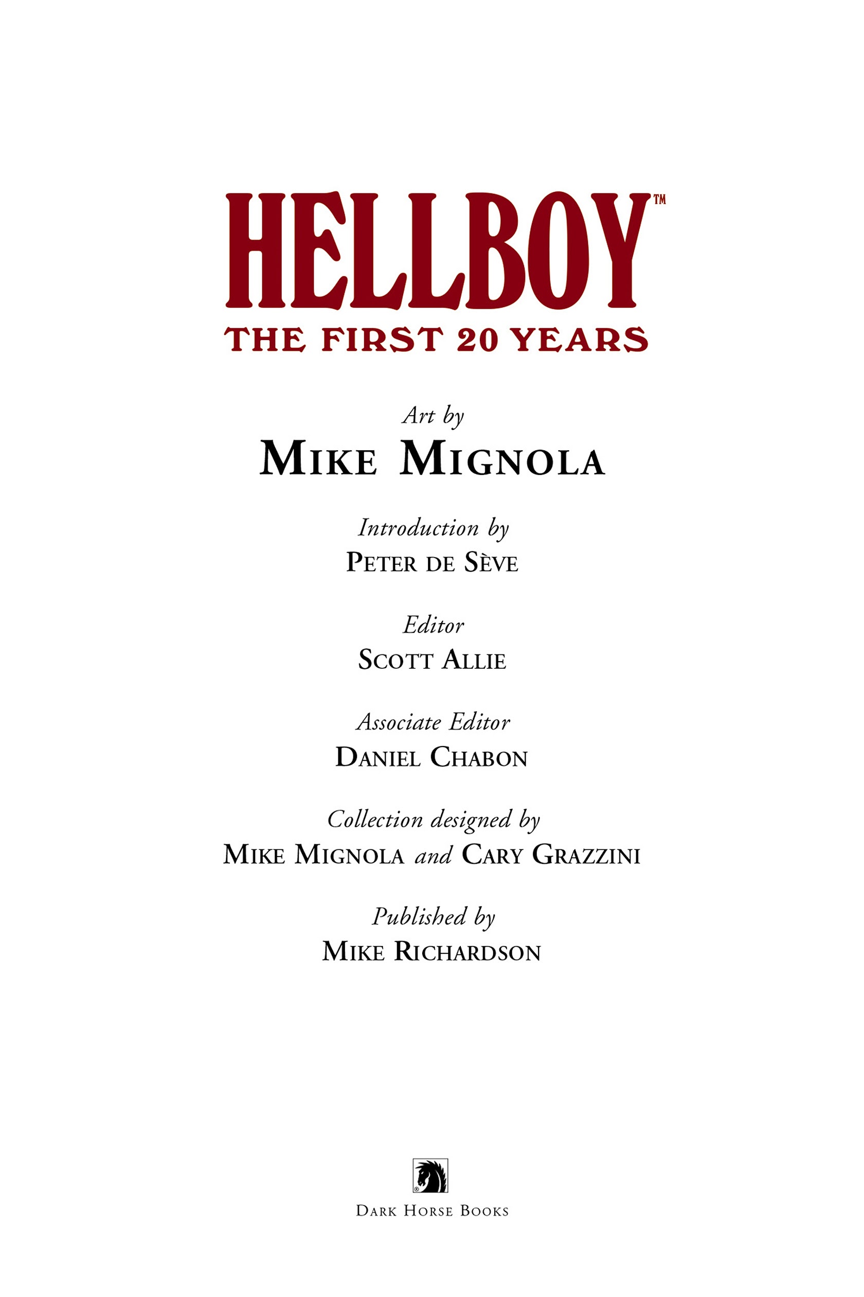 Read online Hellboy: The First 20 Years comic -  Issue # TPB - 3