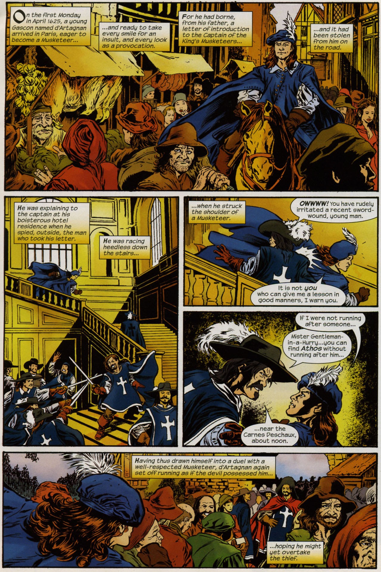 Read online The Man in the Iron Mask comic -  Issue #1 - 4
