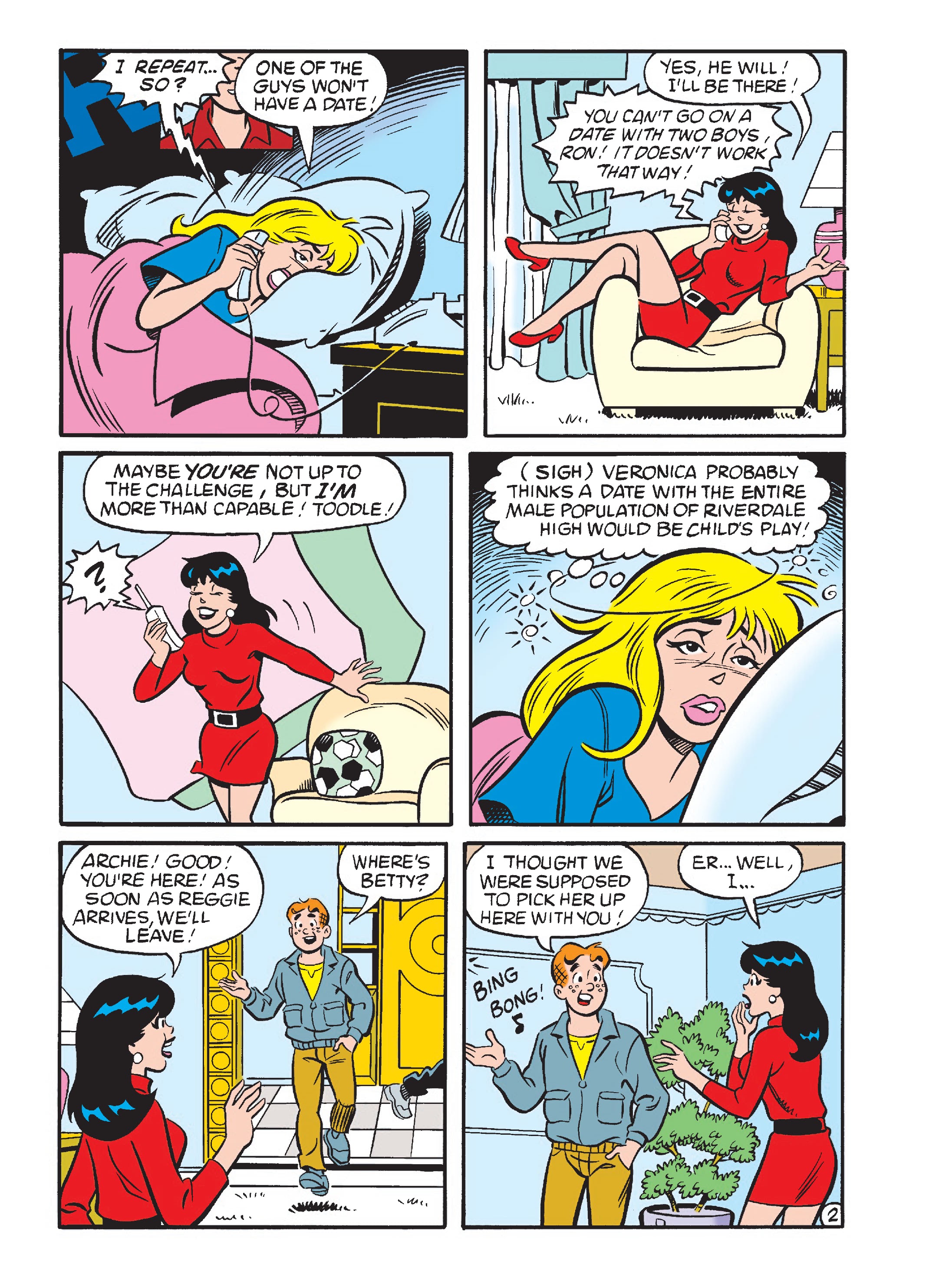 Read online World of Betty & Veronica Digest comic -  Issue #10 - 105