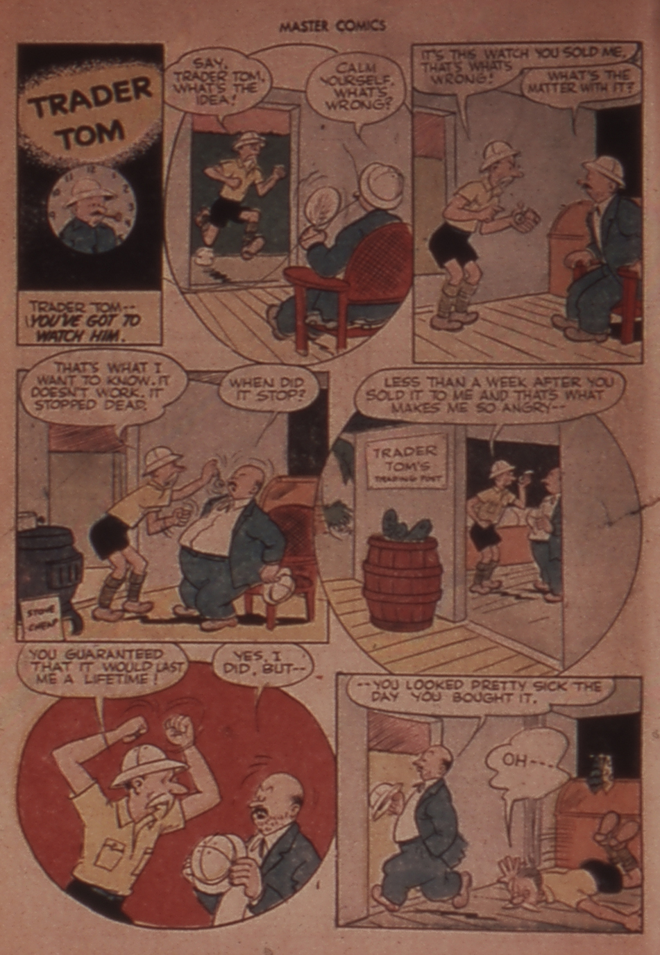 Read online Master Comics comic -  Issue #70 - 10