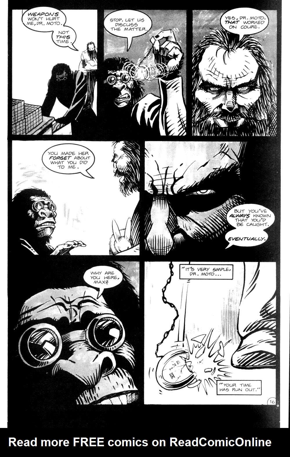 Read online Planet of the Apes (1990) comic -  Issue #18 - 18
