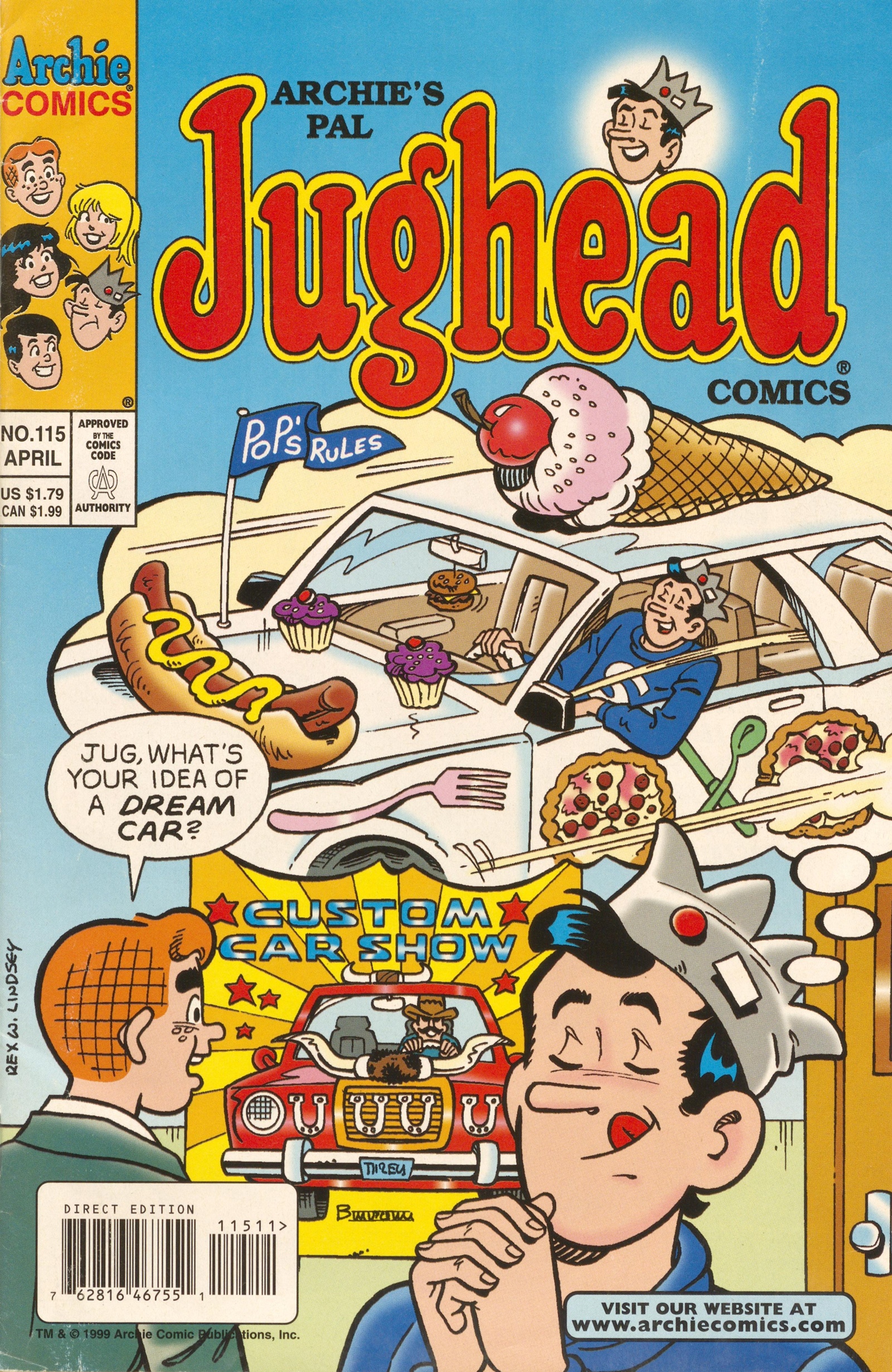 Read online Archie's Pal Jughead Comics comic -  Issue #115 - 1
