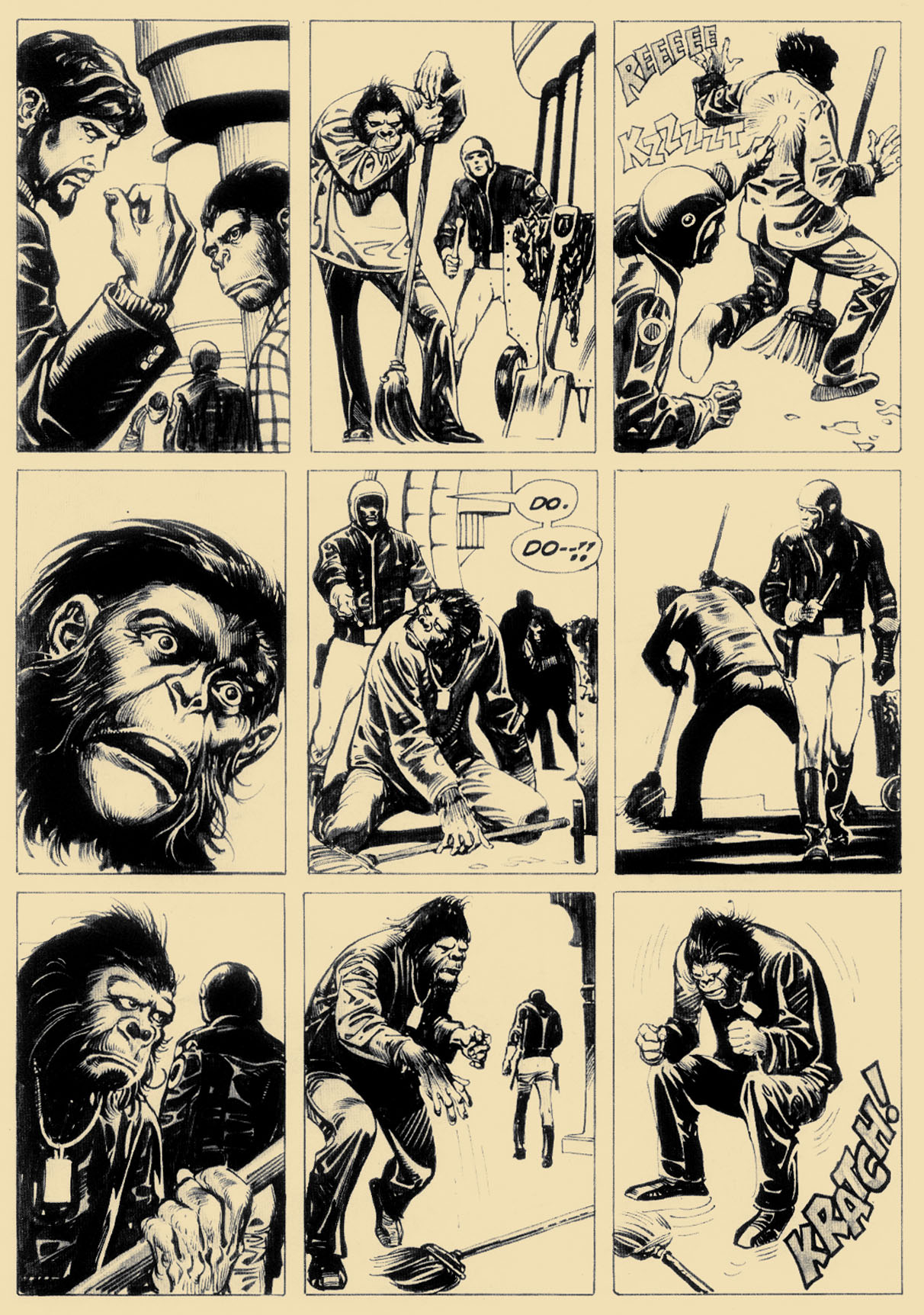 Read online Planet of the Apes comic -  Issue #17 - 33