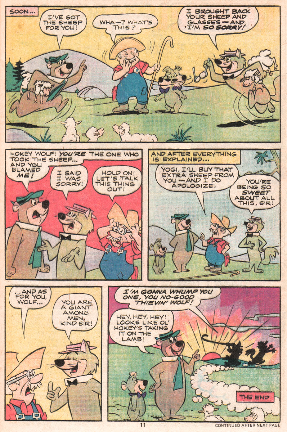 Read online Yogi Bear comic -  Issue #4 - 13