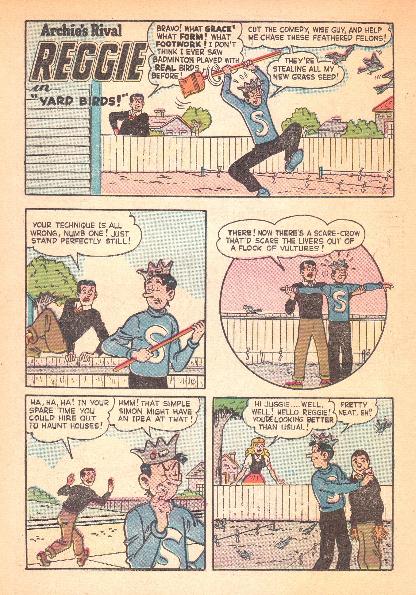 Read online Archie's Rival Reggie comic -  Issue #12 - 20