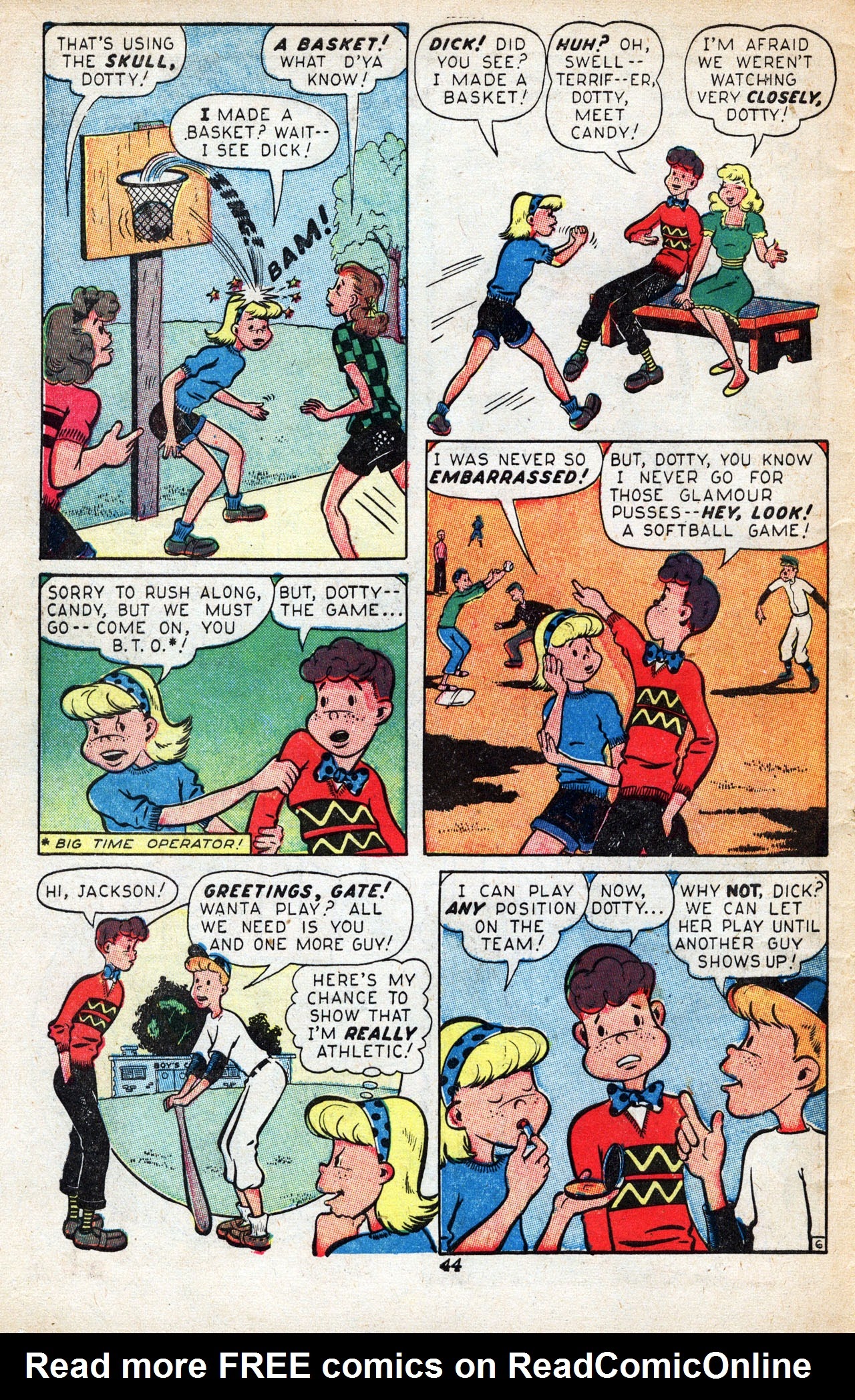Read online Junior Miss (1947) comic -  Issue #24 - 40