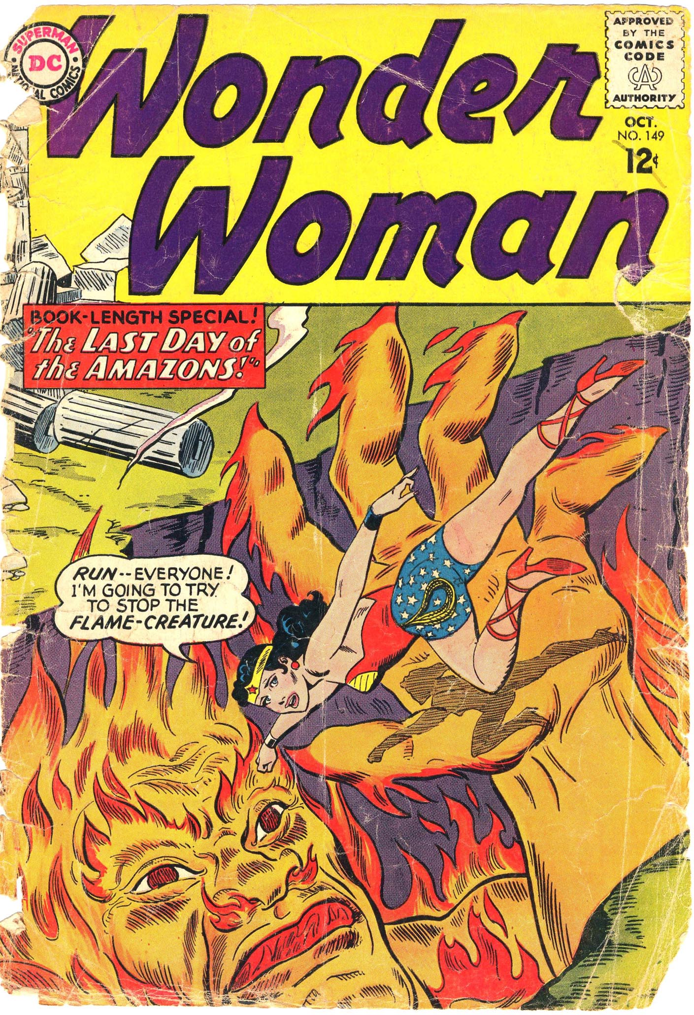 Read online Wonder Woman (1942) comic -  Issue #149 - 2