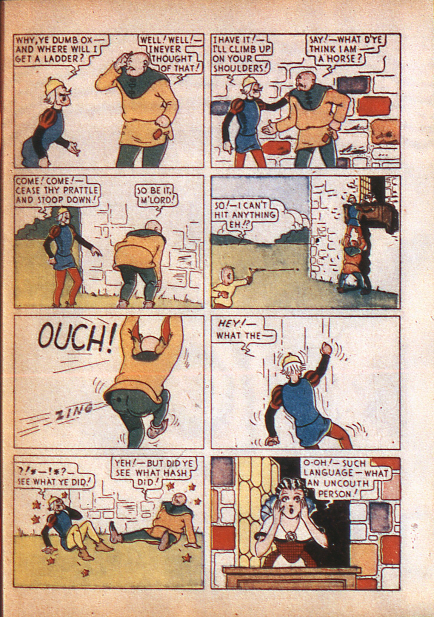 Read online Adventure Comics (1938) comic -  Issue #8 - 8