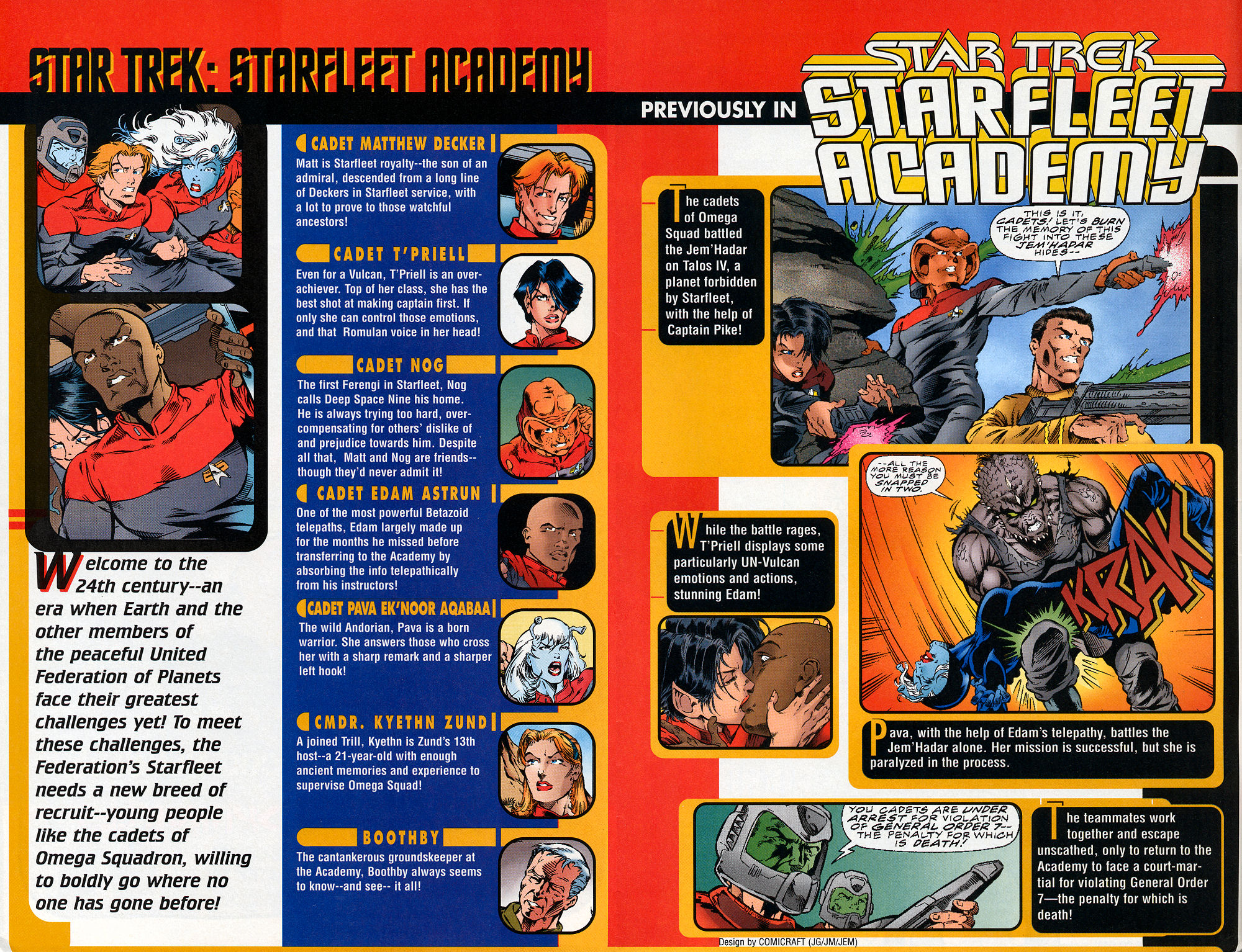 Read online Star Trek: Starfleet Academy (1996) comic -  Issue #11 - 3