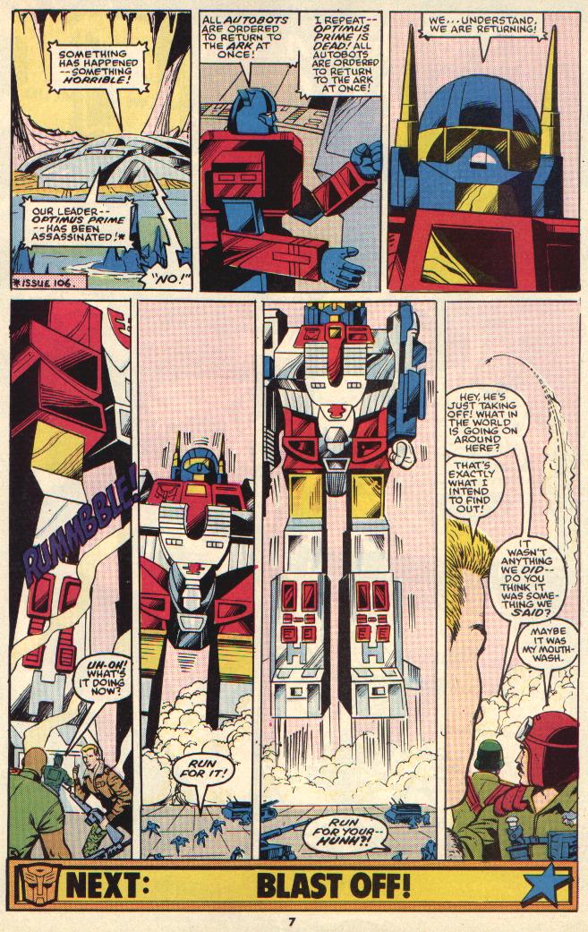 Read online The Transformers (UK) comic -  Issue #269 - 6