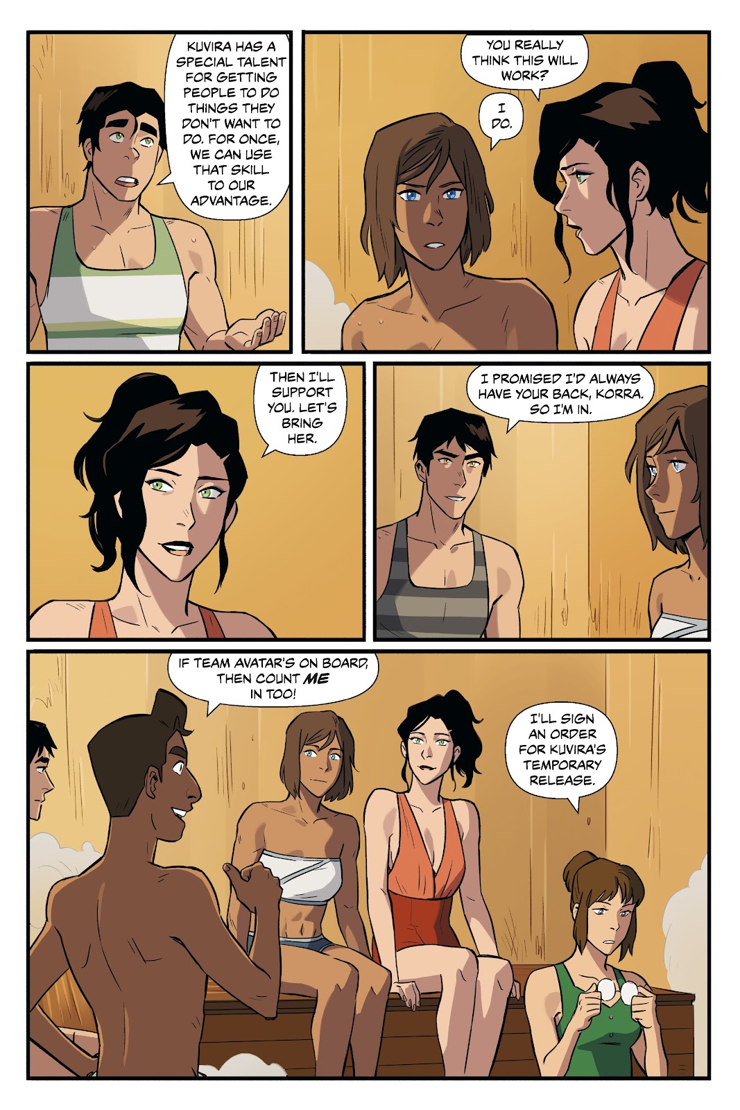 Nickelodeon The Legend of Korra: Ruins of the Empire issue TPB 1 - Page 45