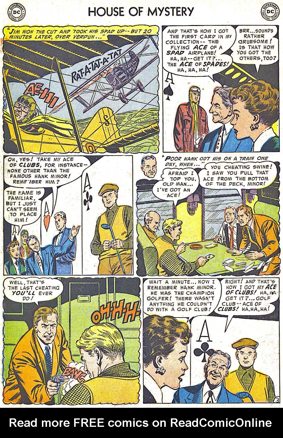 Read online House of Mystery (1951) comic -  Issue #27 - 30