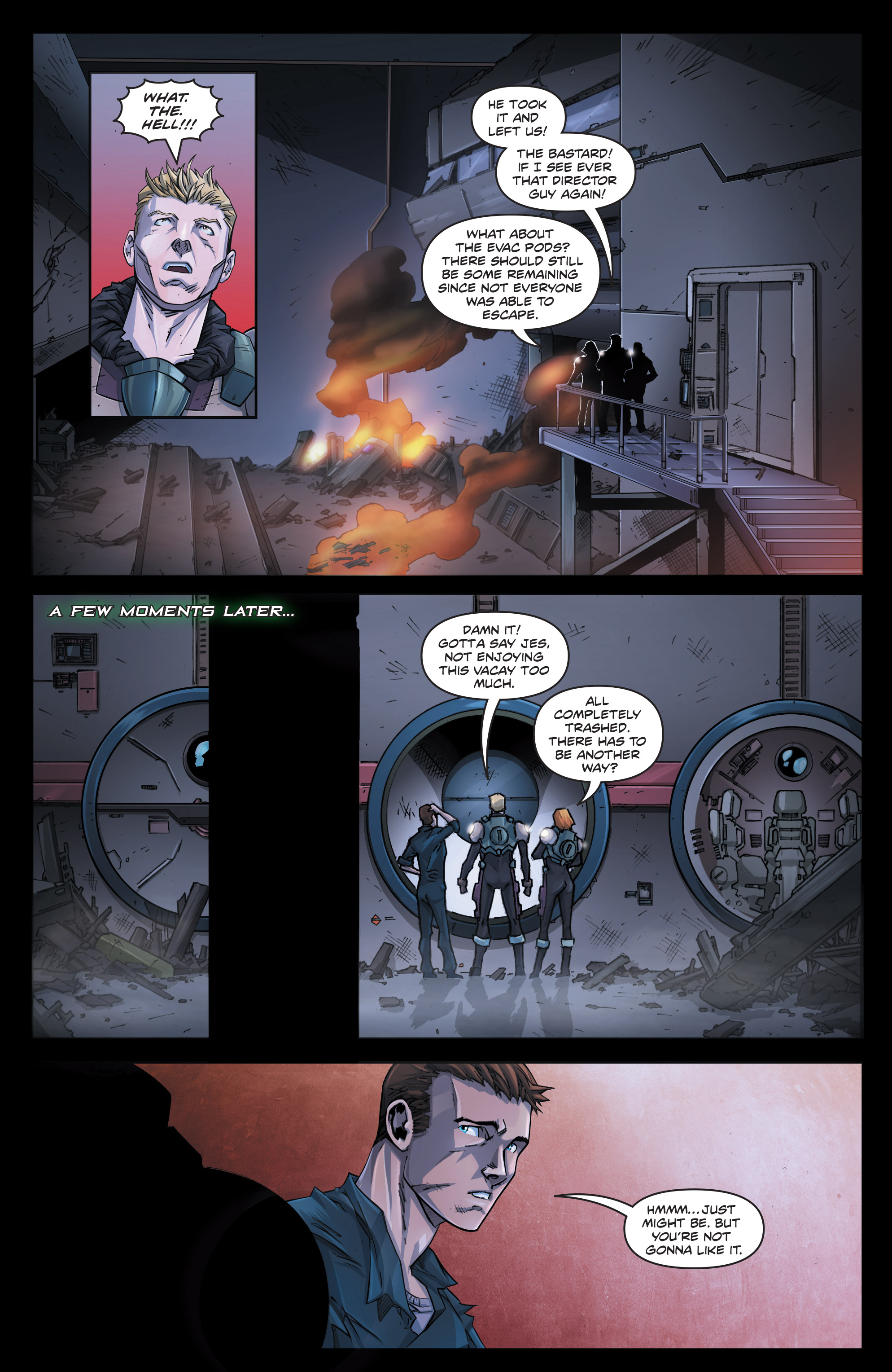 Read online Overtaken comic -  Issue #5 - 6