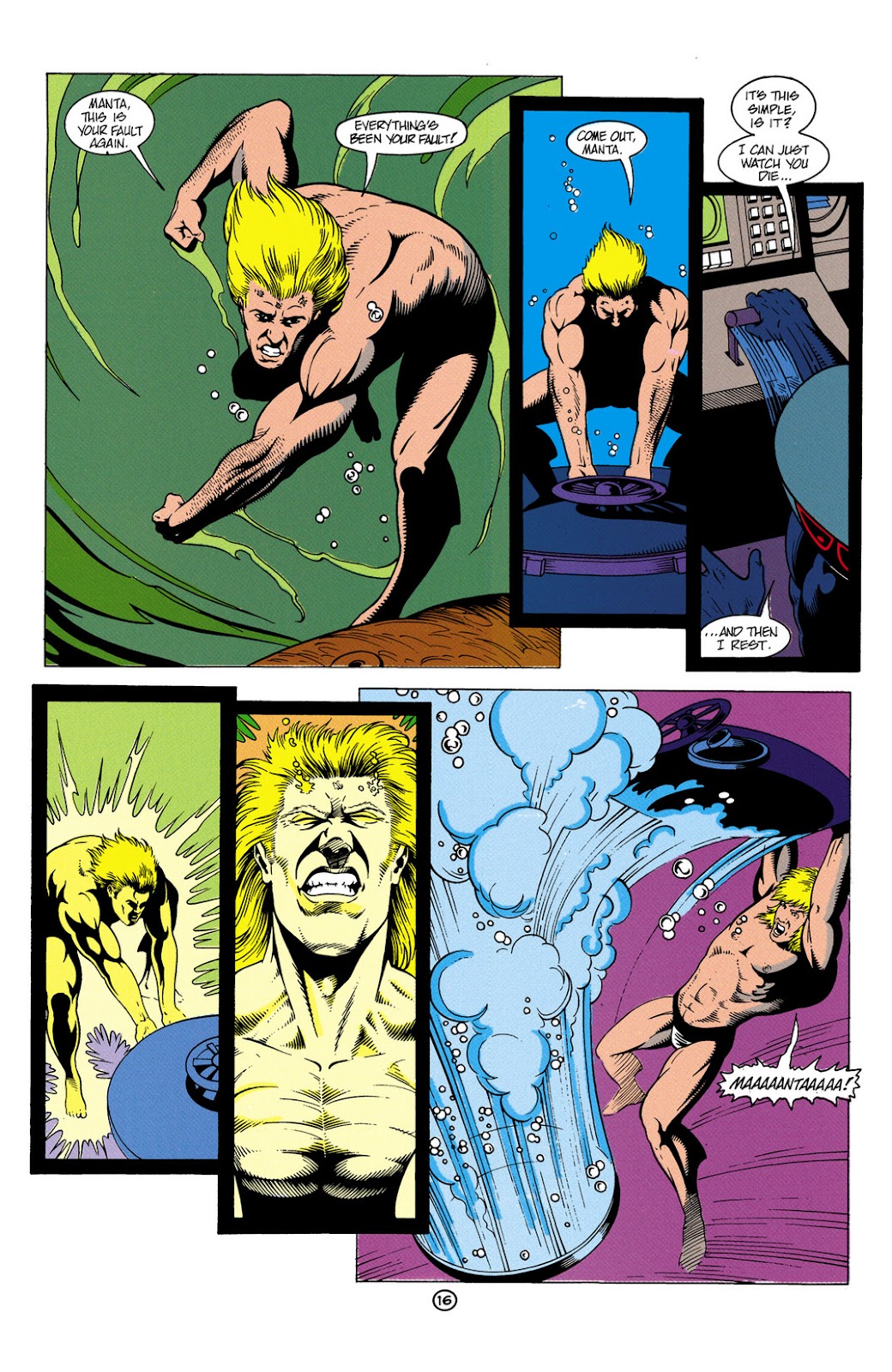 Aquaman (1991) Issue #6 #6 - English 17