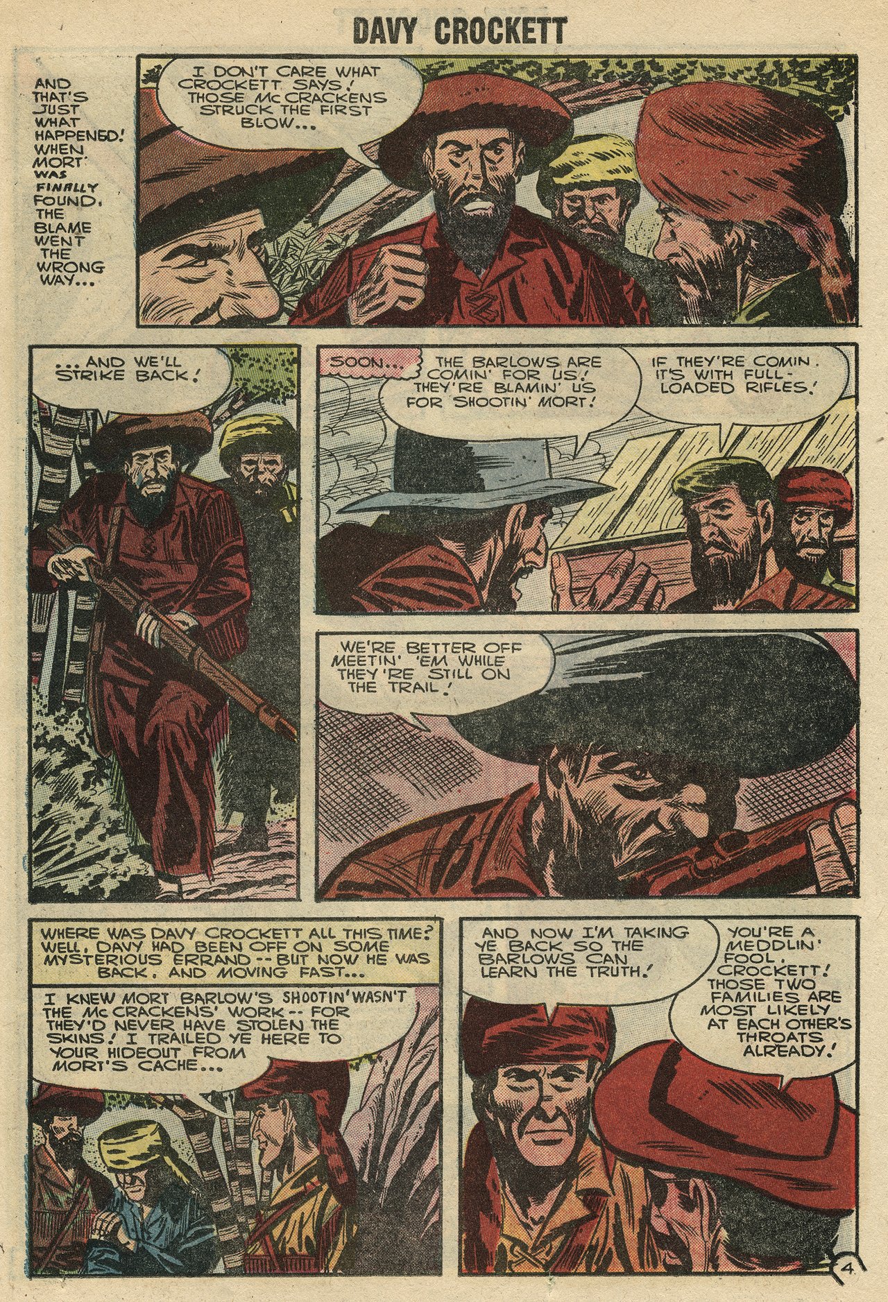 Read online Davy Crockett comic -  Issue #6 - 23