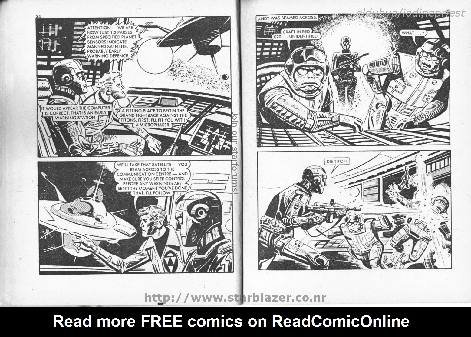 Read online Starblazer comic -  Issue #35 - 14