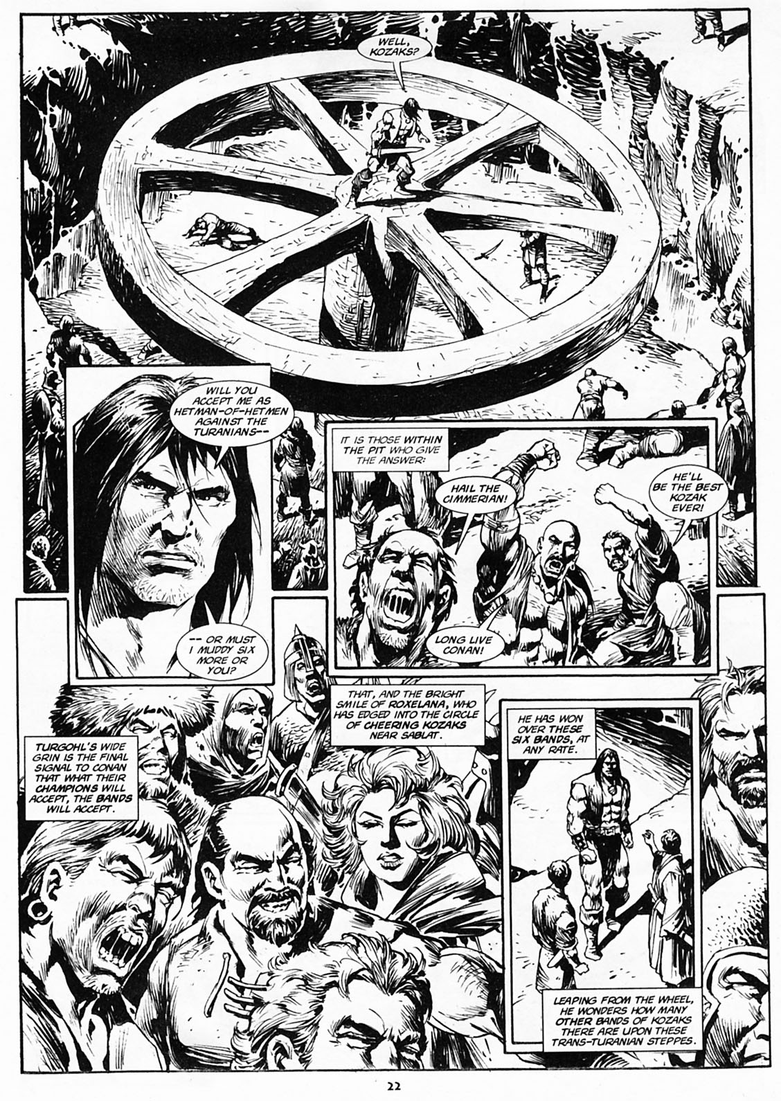 The Savage Sword Of Conan issue 218 - Page 21