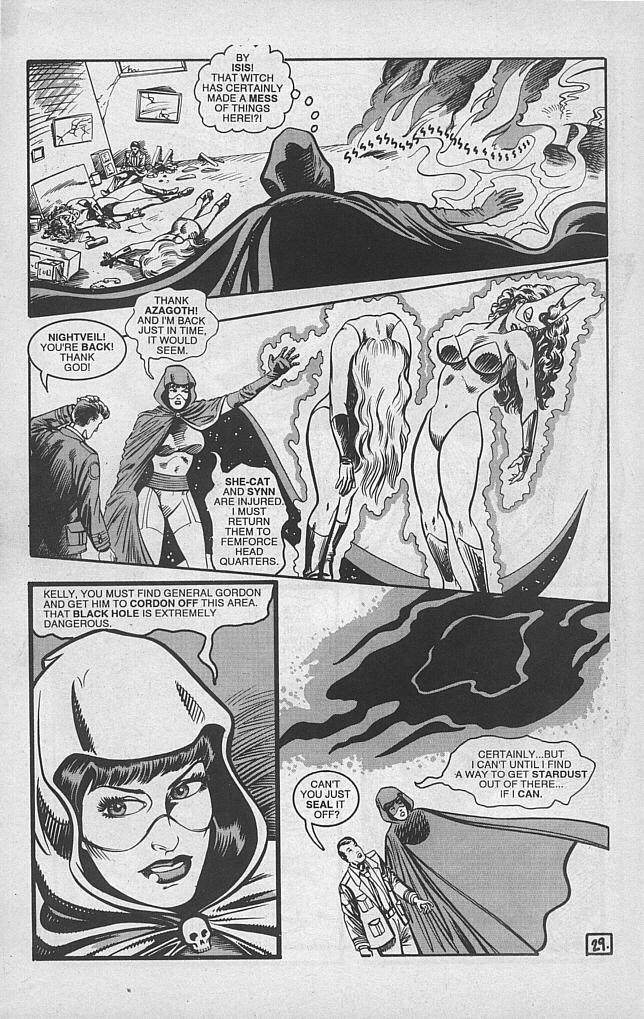 Read online Femforce comic -  Issue #47 - 38