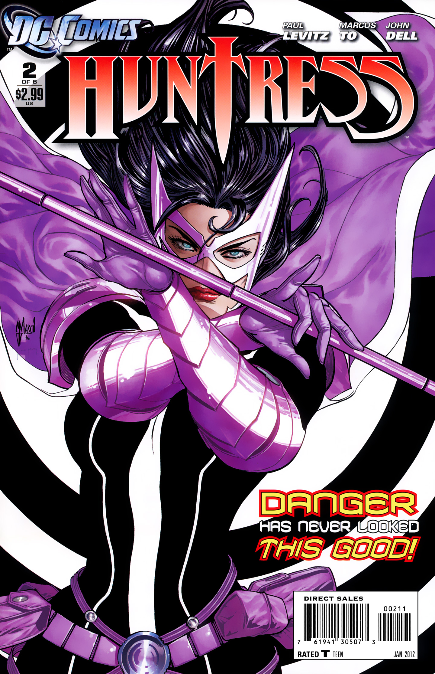 Read online Huntress comic -  Issue #2 - 1