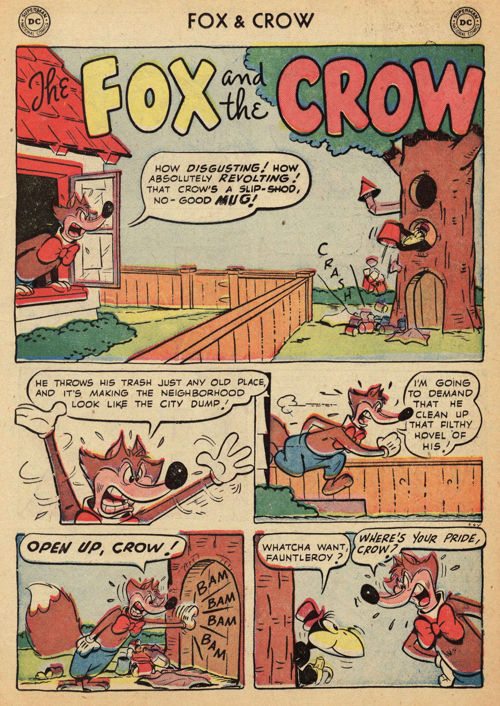Read online The Fox and the Crow comic -  Issue #10 - 11