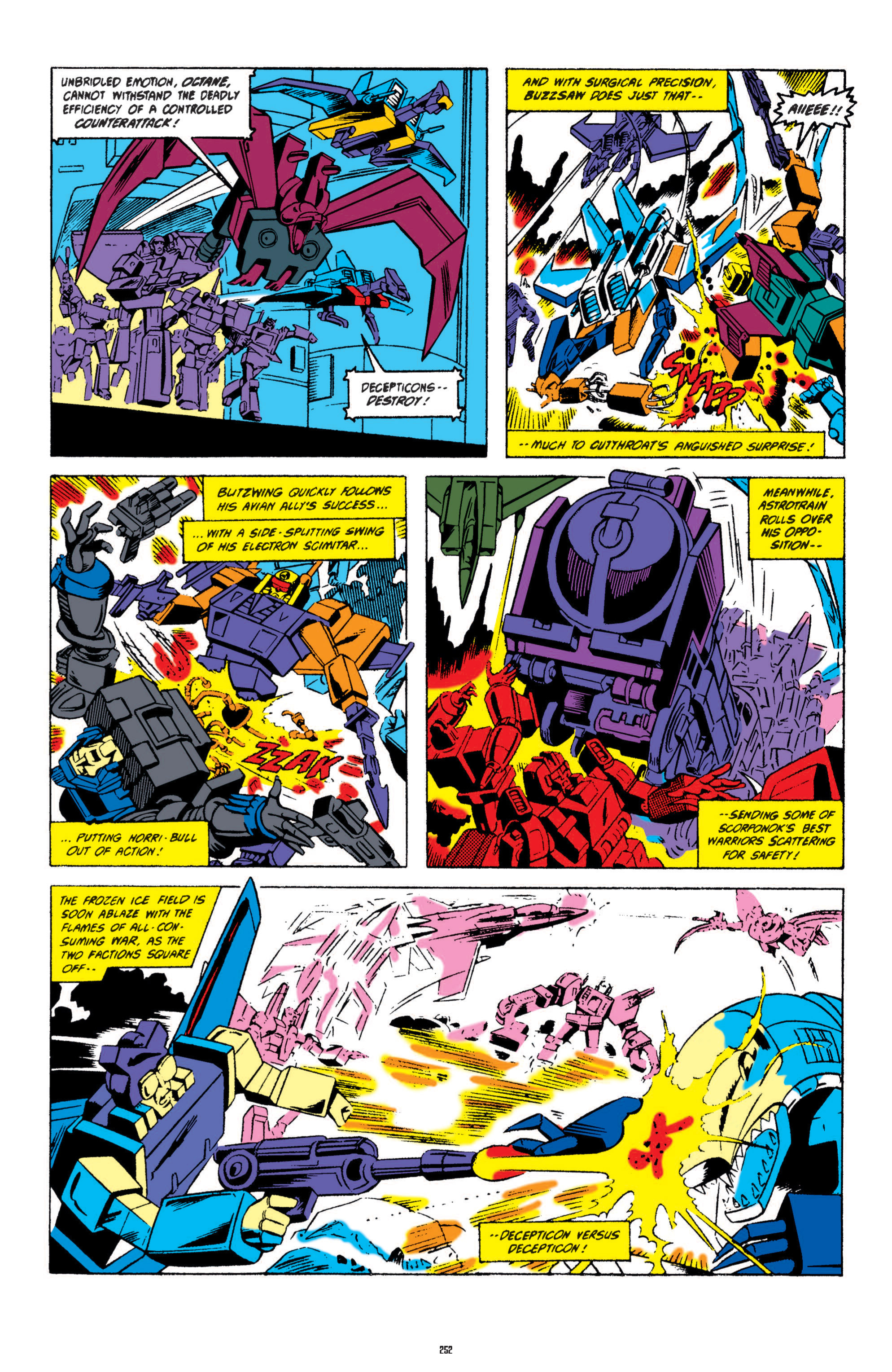 Read online The Transformers Classics comic -  Issue # TPB 4 - 253