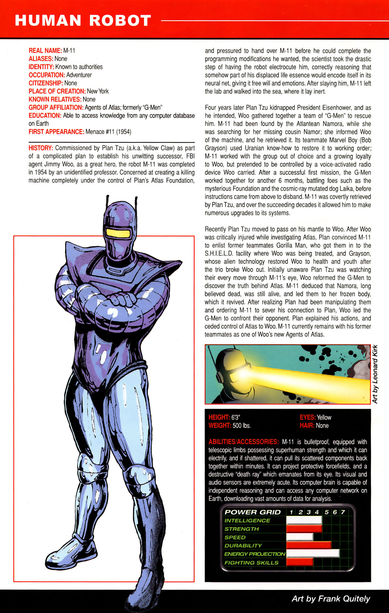 Read online All-New Official Handbook of the Marvel Universe A to Z: Update comic -  Issue #1 - 19