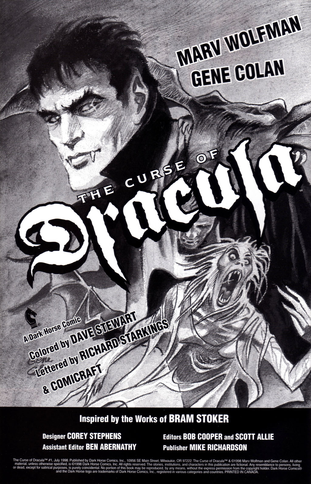 Read online The Curse of Dracula comic -  Issue #1 - 2