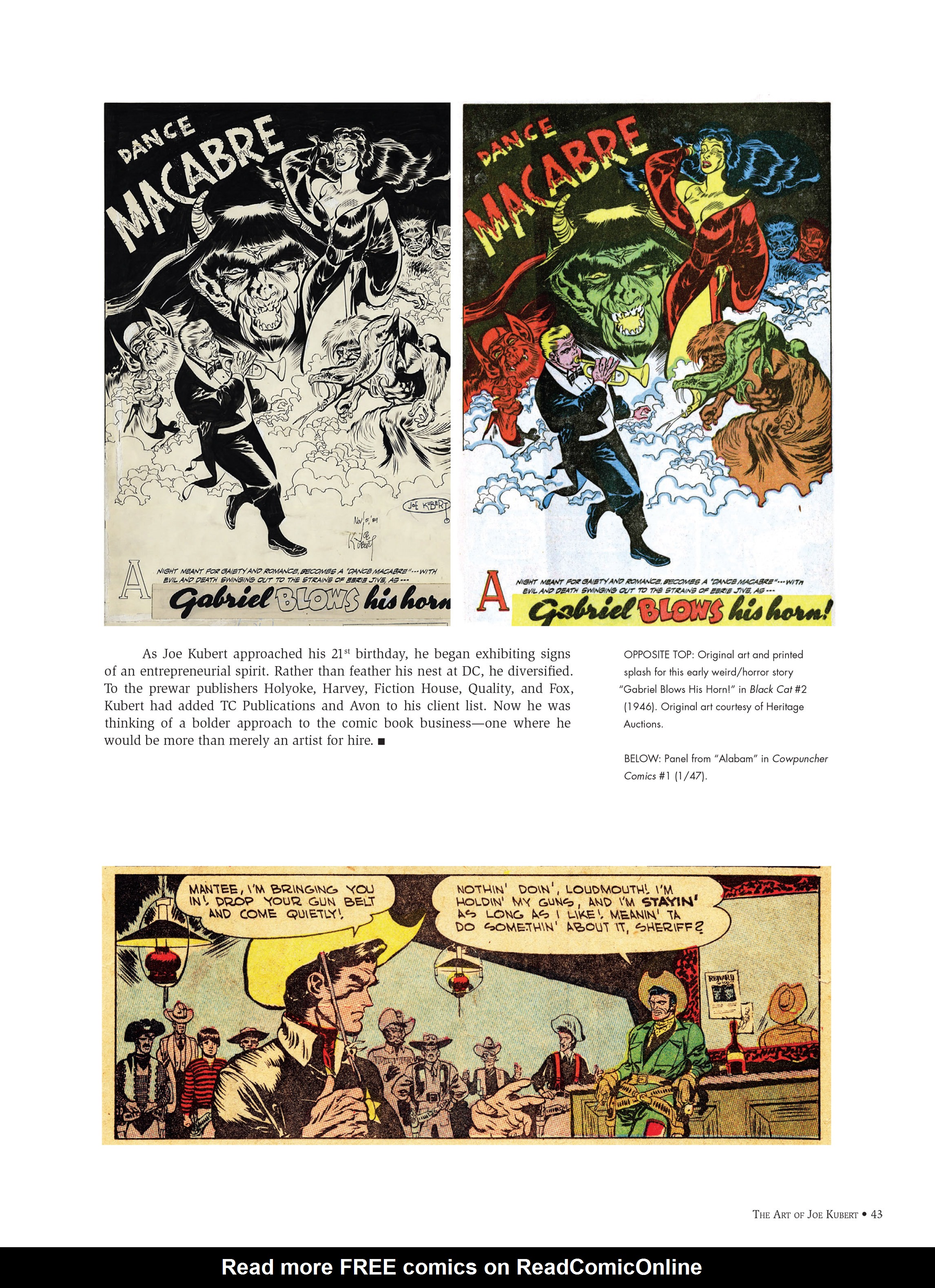 Read online The Art of Joe Kubert comic -  Issue # TPB (Part 1) - 42
