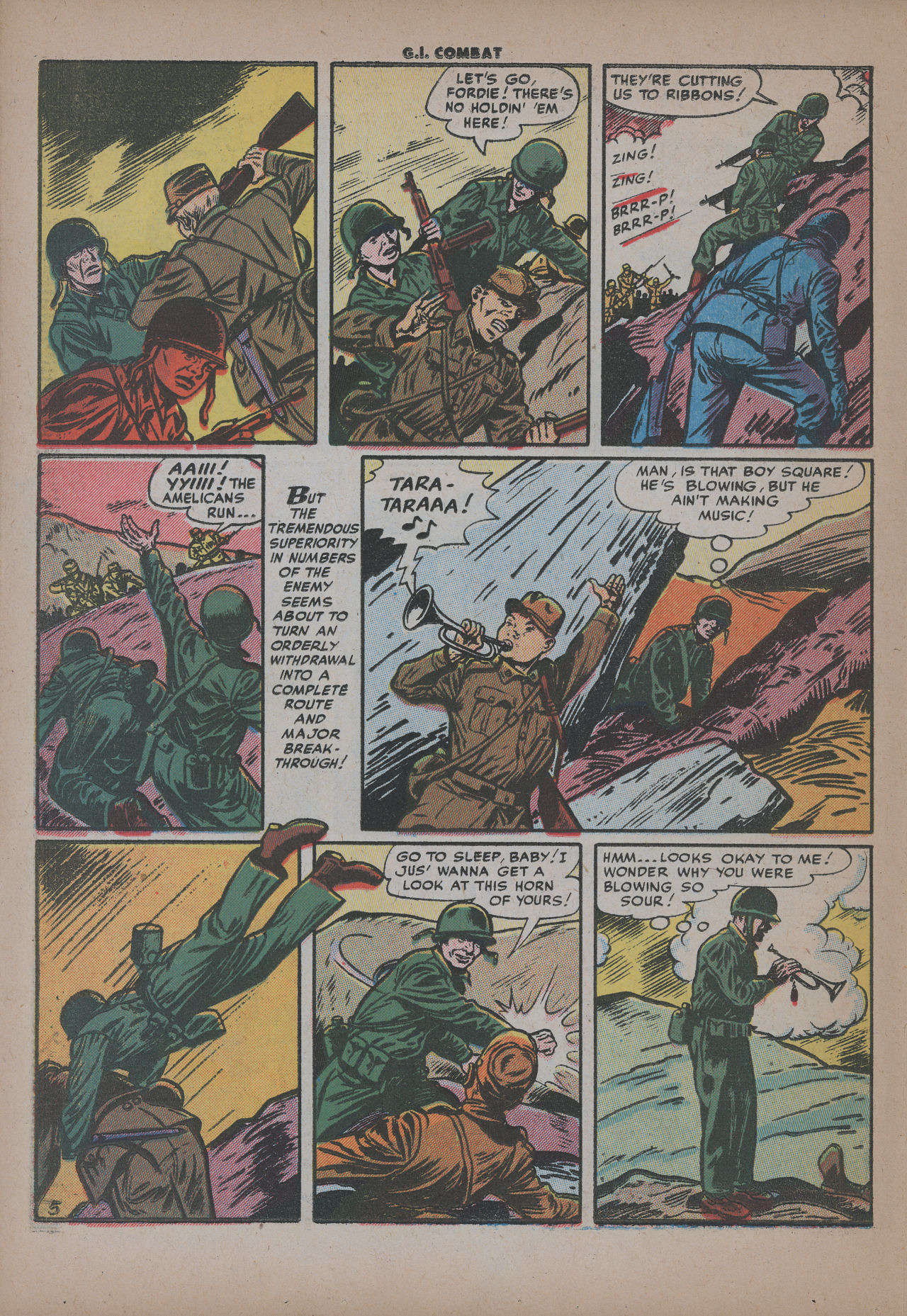 Read online G.I. Combat (1952) comic -  Issue #41 - 22