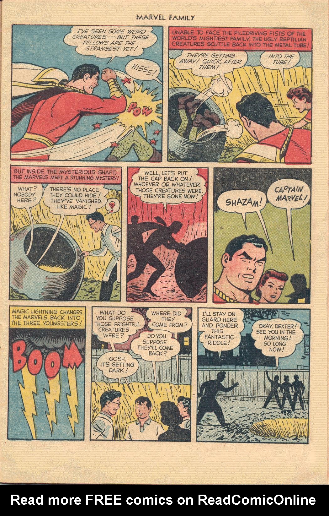 Read online The Marvel Family comic -  Issue #74 - 7