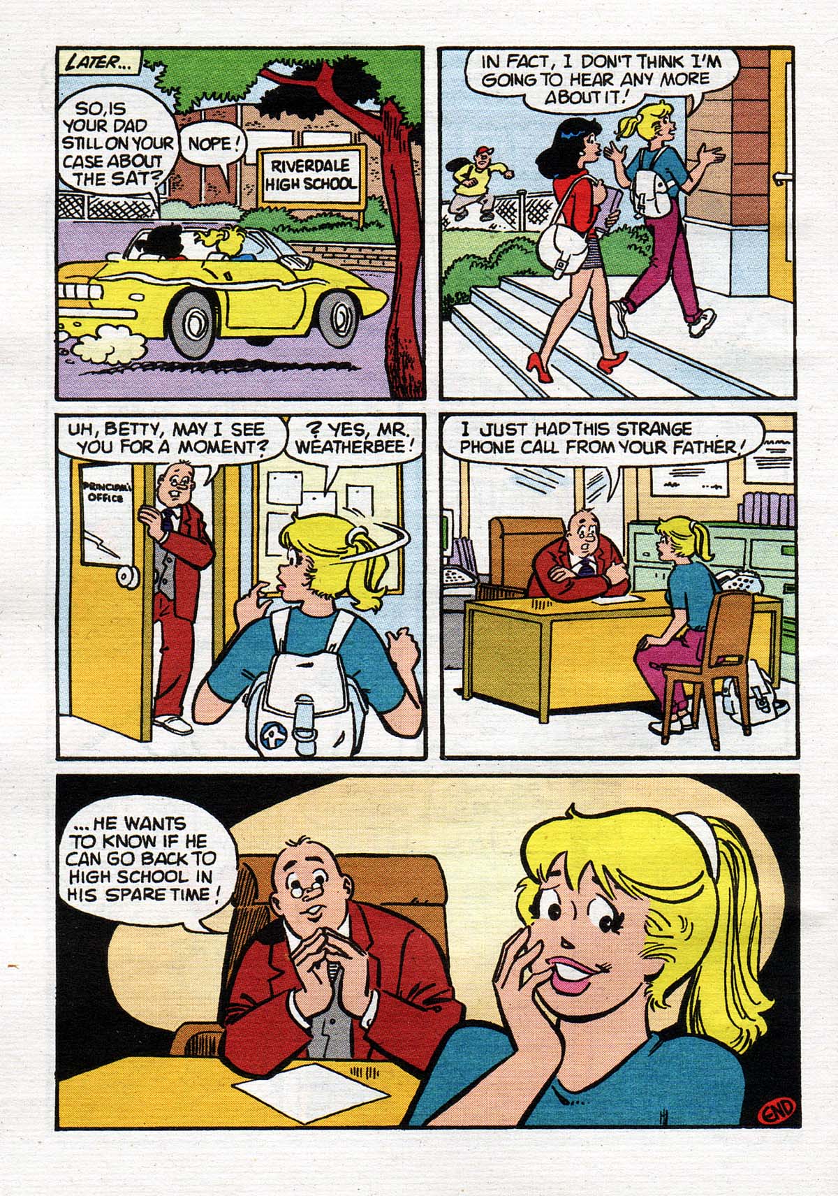 Read online Betty and Veronica Digest Magazine comic -  Issue #147 - 31